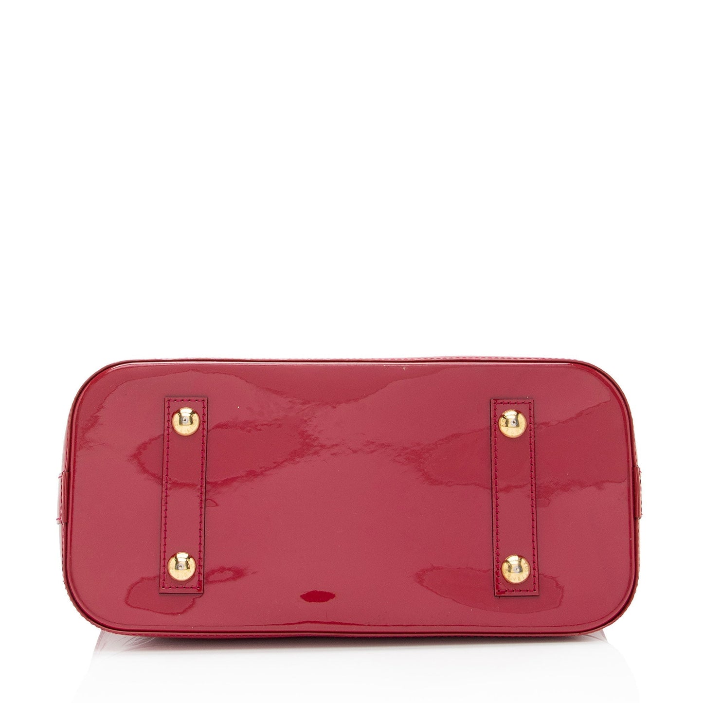 Louis Vuitton Monogram Vernis Alma PM Satchel (SHF-aJkS4O)