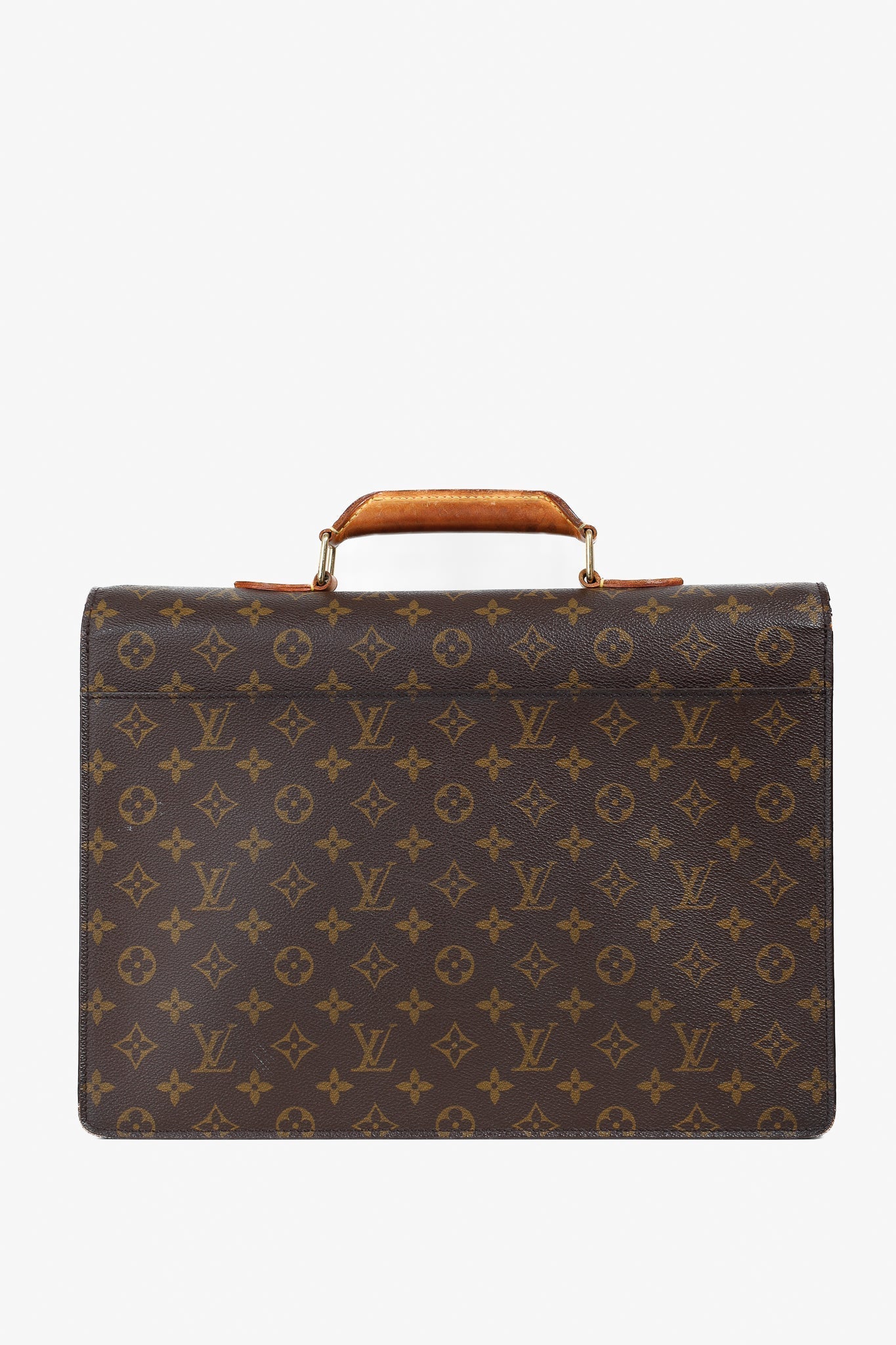 Louis Vuitton Brown Monogram Canvas Briefcase