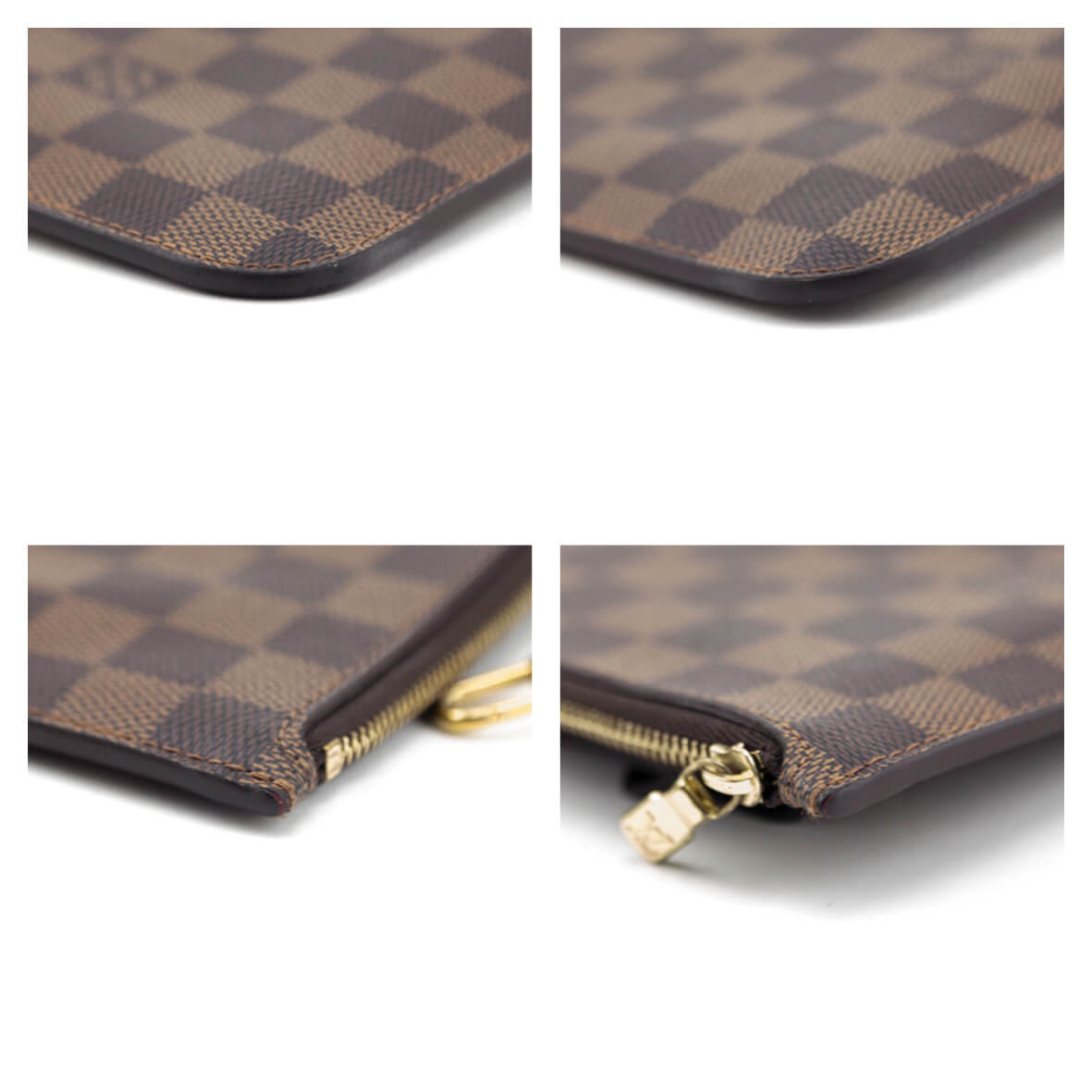 Louis Vuitton Damier Ebene Neverfull Pochette