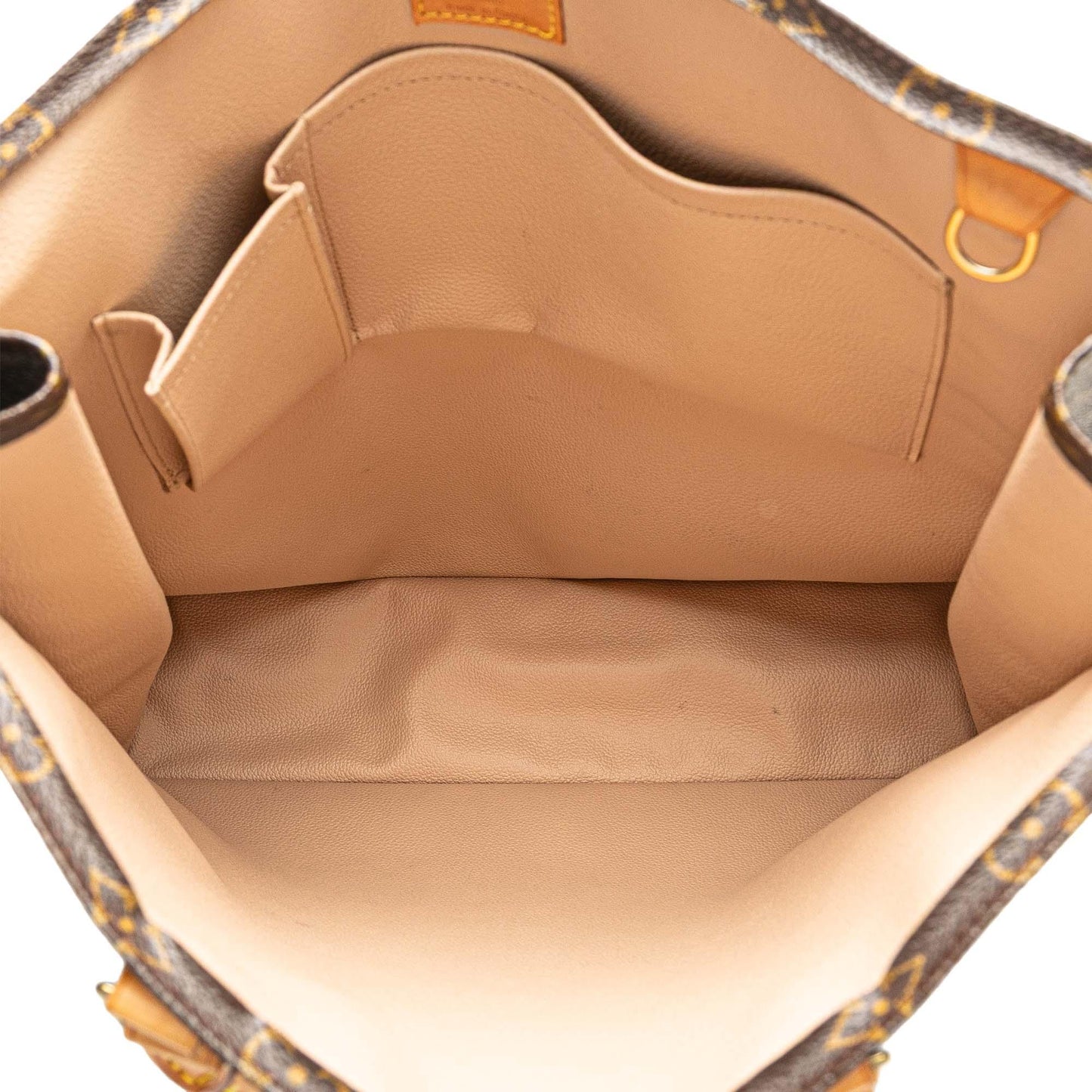 Brown Louis Vuitton Monogram Sac Plat Tote Bag