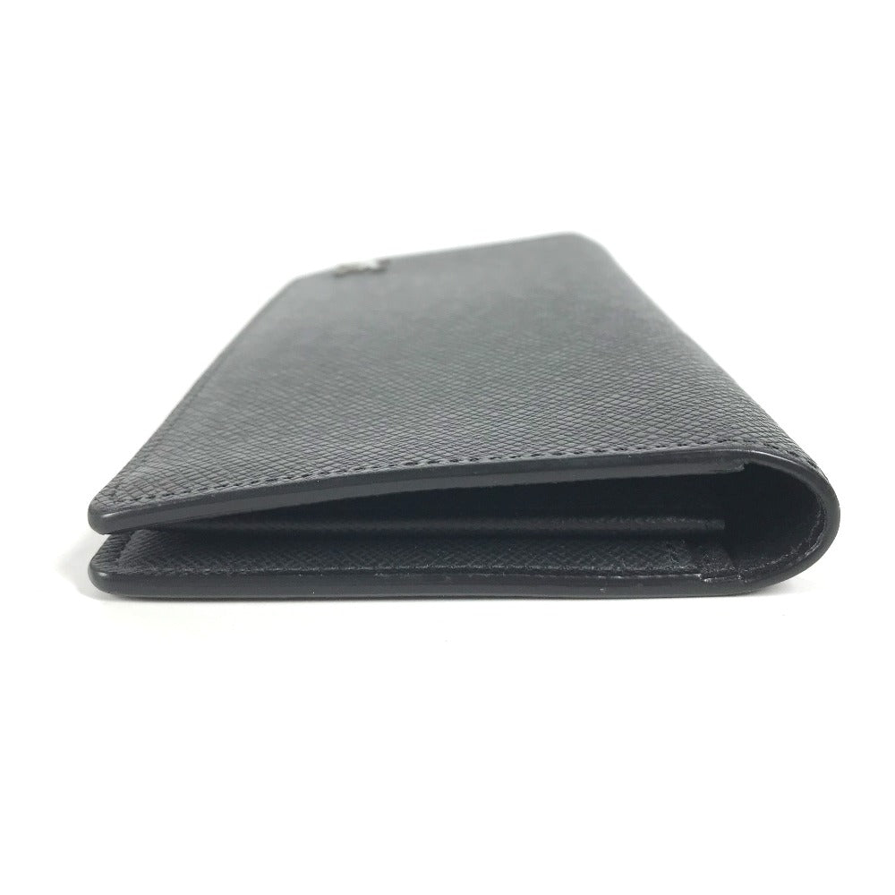 LOUIS VUITTON Long Wallet Purse M30501 Taiga Leather black Taiga Portefeuille Blaza mens