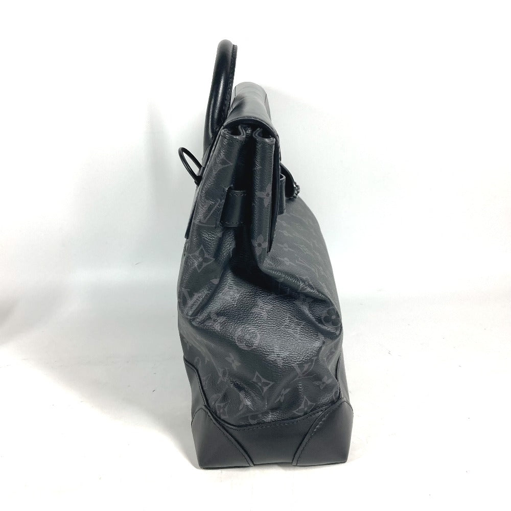 LOUIS VUITTON Handbag M44731 Monogram Eclipse Canvas black Monogram Eclipse Steamer PM mens