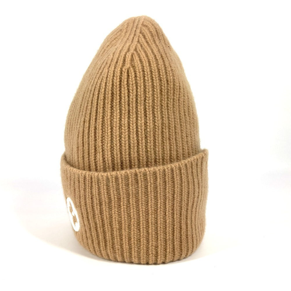 LOUIS VUITTON Knit hat M77871 wool beige Bonnet LV Headline