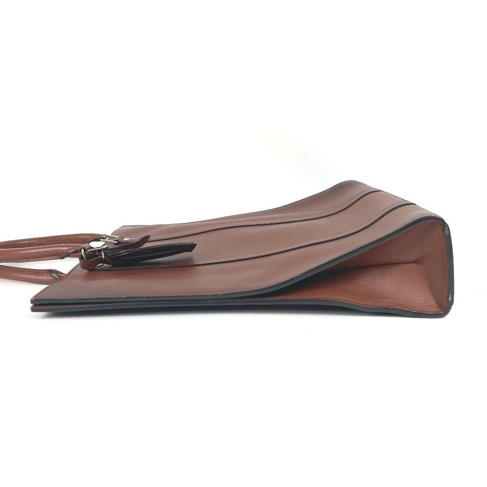 LOUIS VUITTON Business bag M52687 Nomad leather Brown Nomad Sac Plat mens