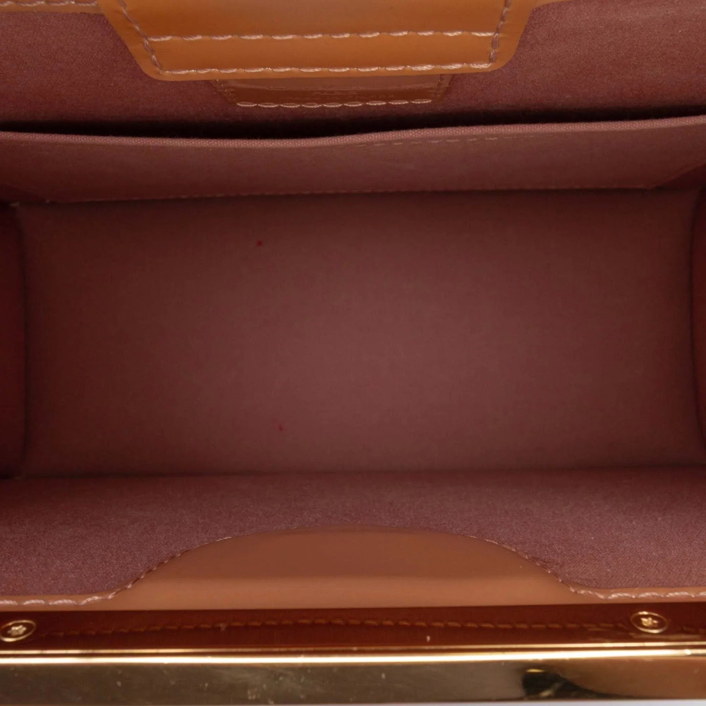 Brown Louis Vuitton Monogram Vernis Deesse PM Handbag