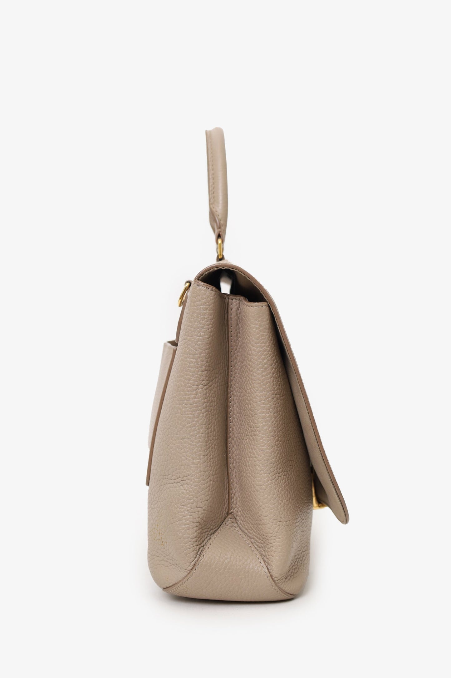 Louis Vuitton 2018 Taupe Leather Taurillon Volta Top Handle (As Is)