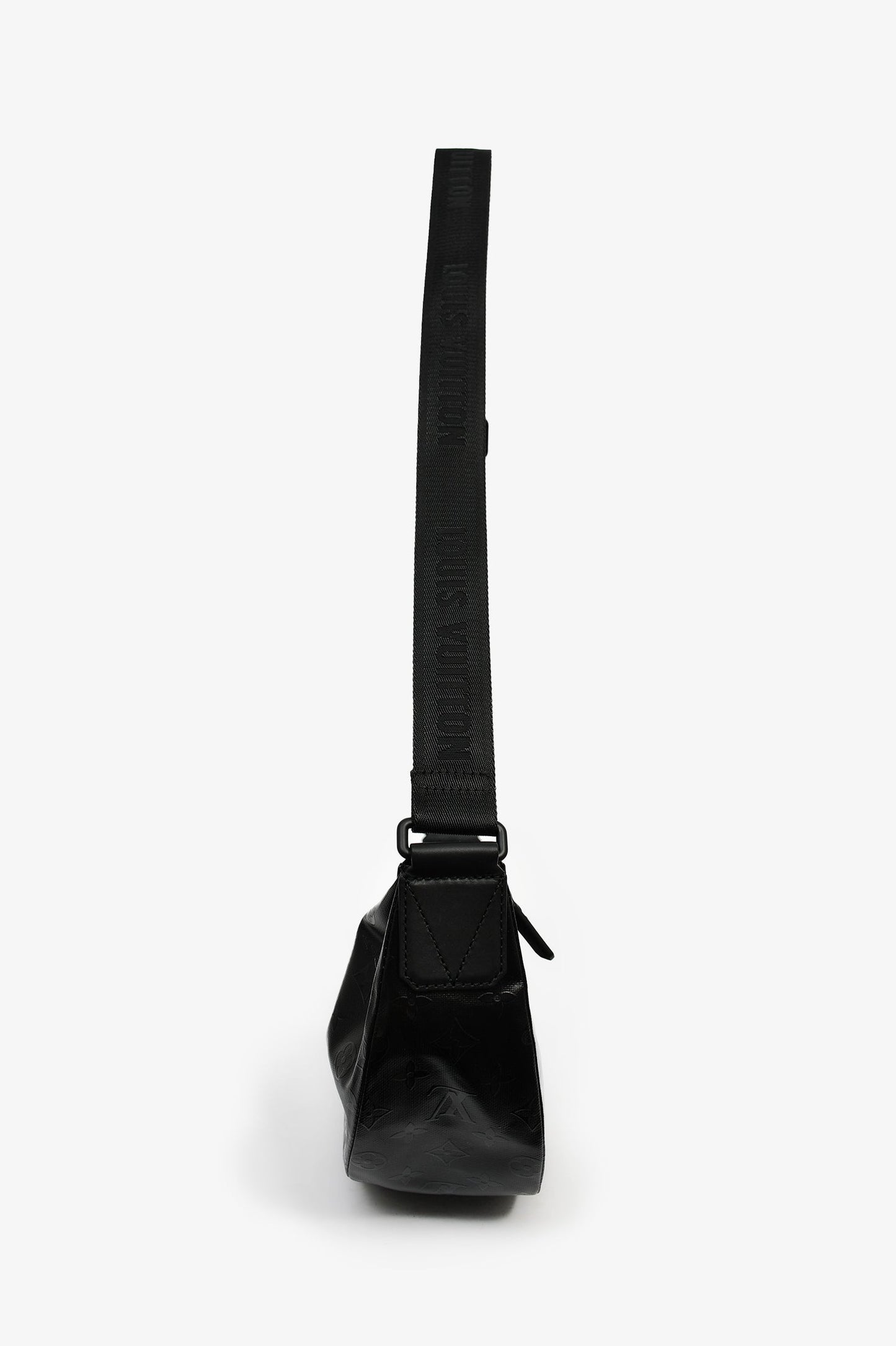 Louis Vuitton Black Patent Monogram Storm Hamac Bag
