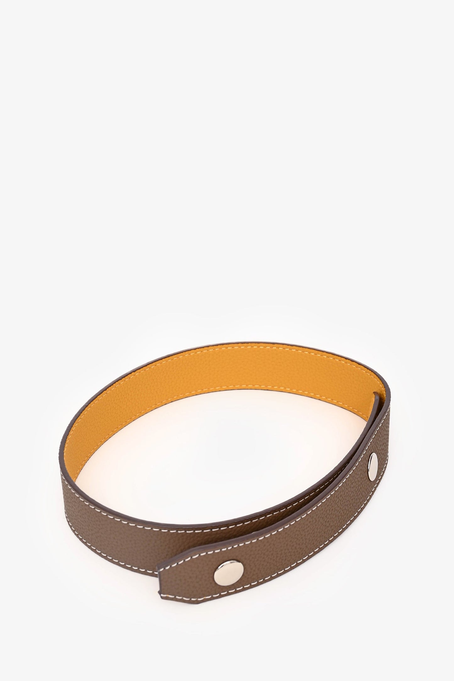 Hermès Beige/Yellow Canvas Bride-A-Brac Small Case
