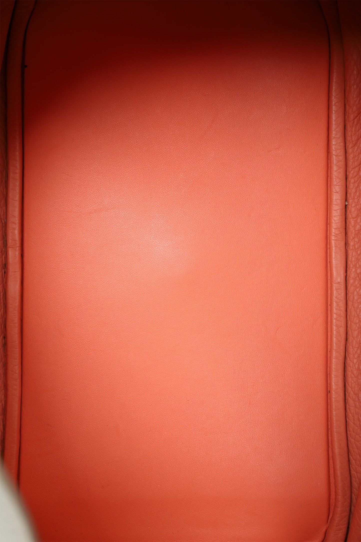 Hermès 2013 Light Grey Clemence Leather Lindy 30