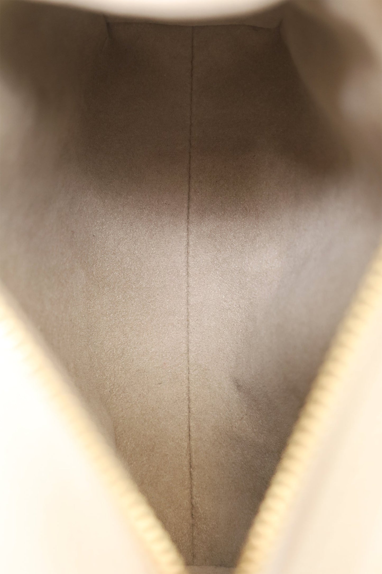 Louis Vuitton Beige Leather Side Trunk PM