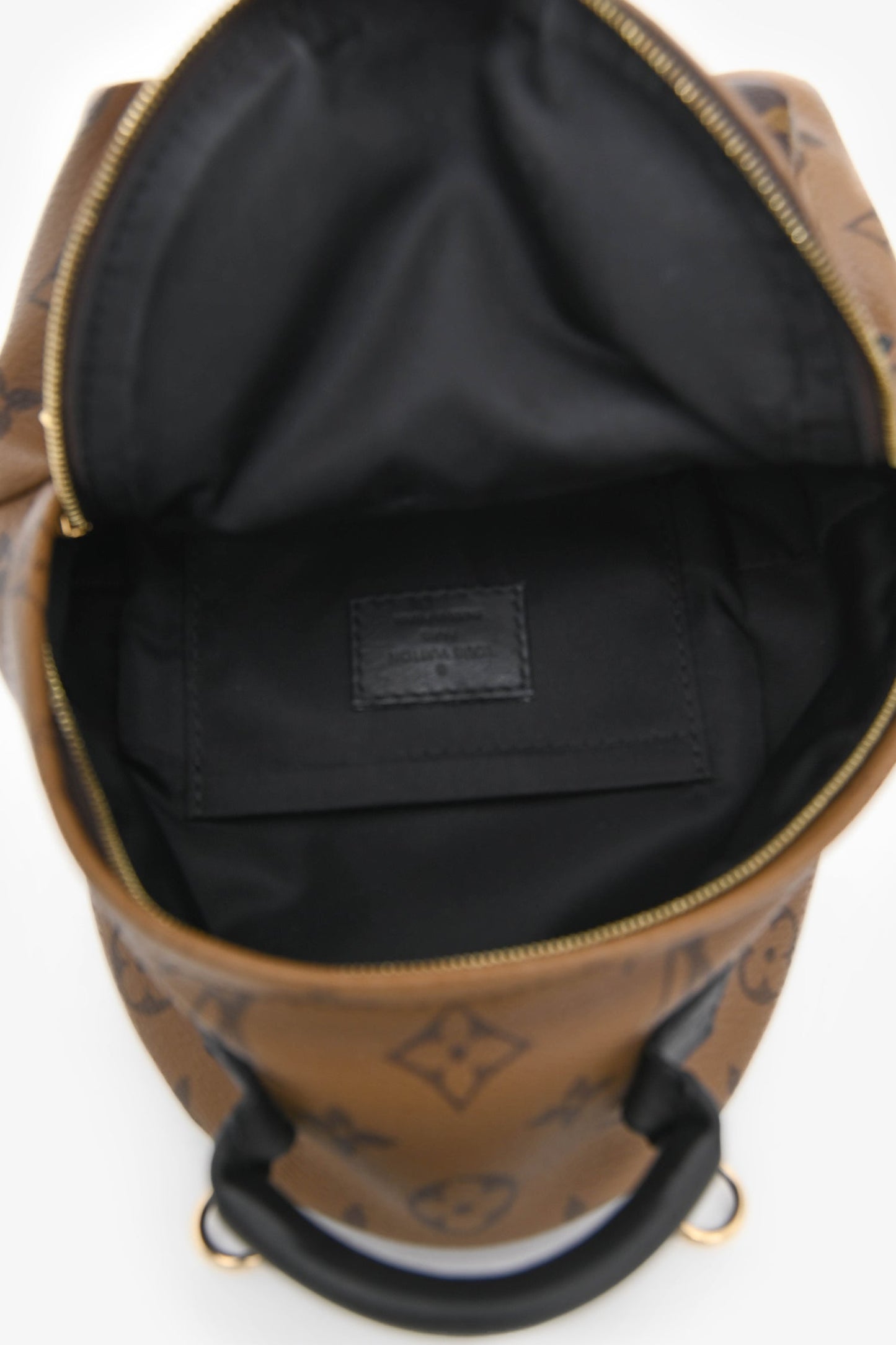 Louis Vuitton 2017 Reverse Monogram Mini Palm Spring with 2 straps