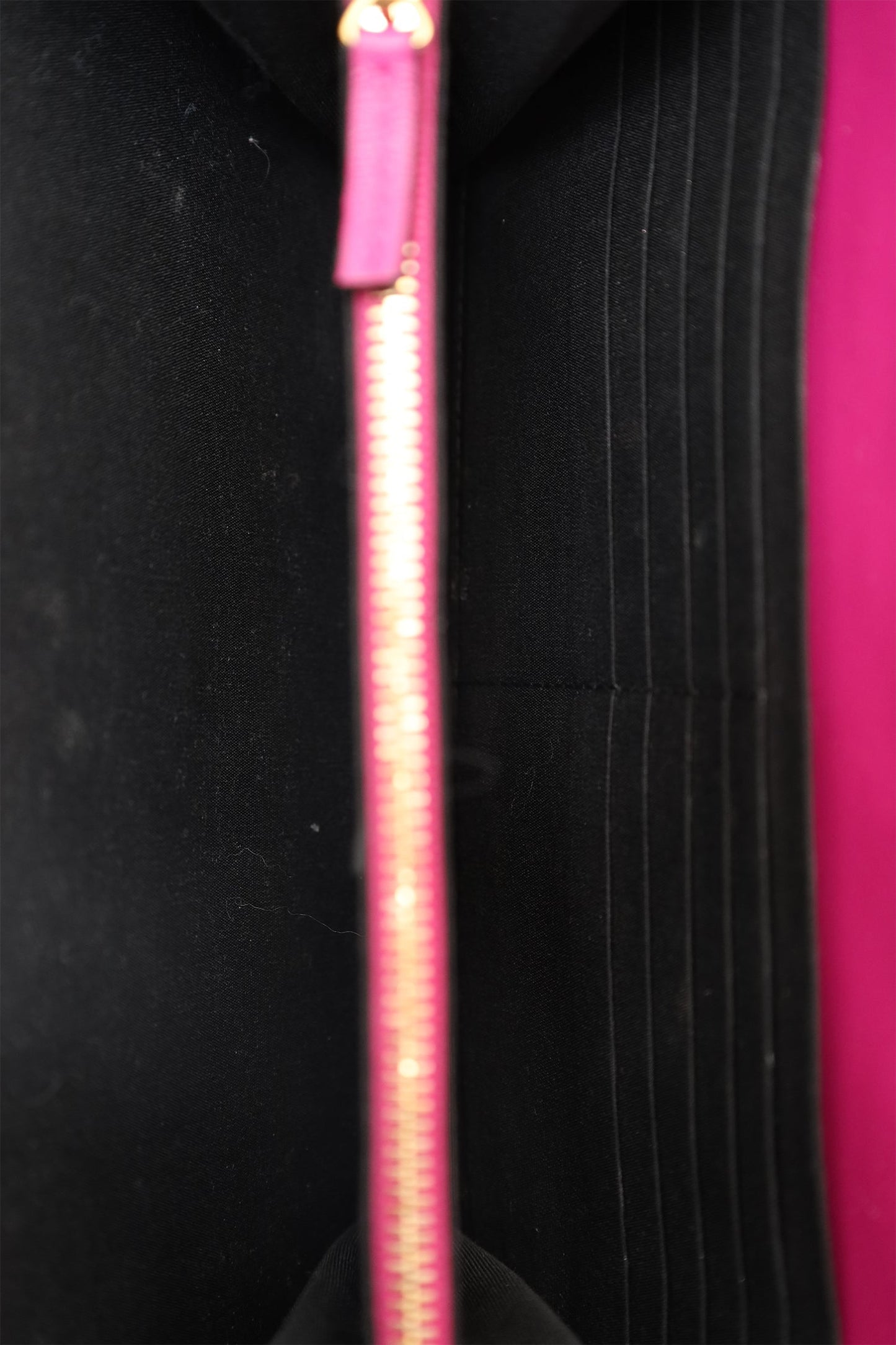 Versace Pink Leather Medusa Wallet On Chain