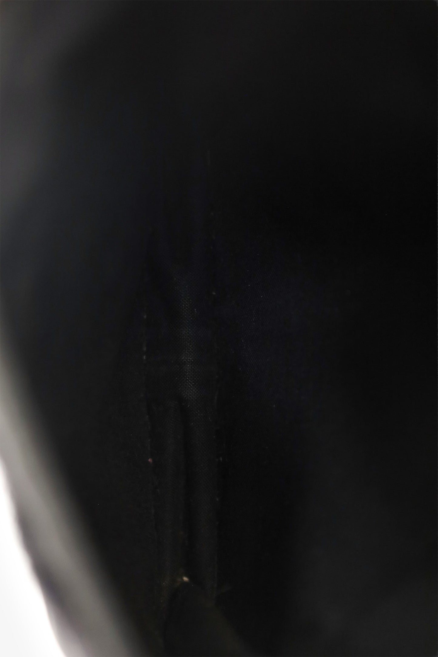 Balenciaga Black Nylon All Over Logo Small Explorer Pouch