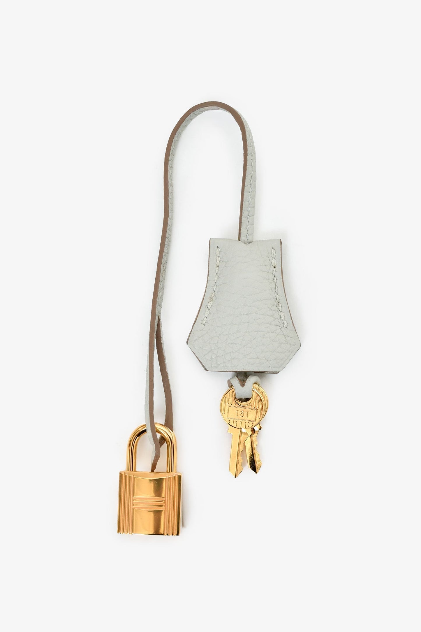 Hermès 2019 Gris Perle Clemence Leather Birkin 30