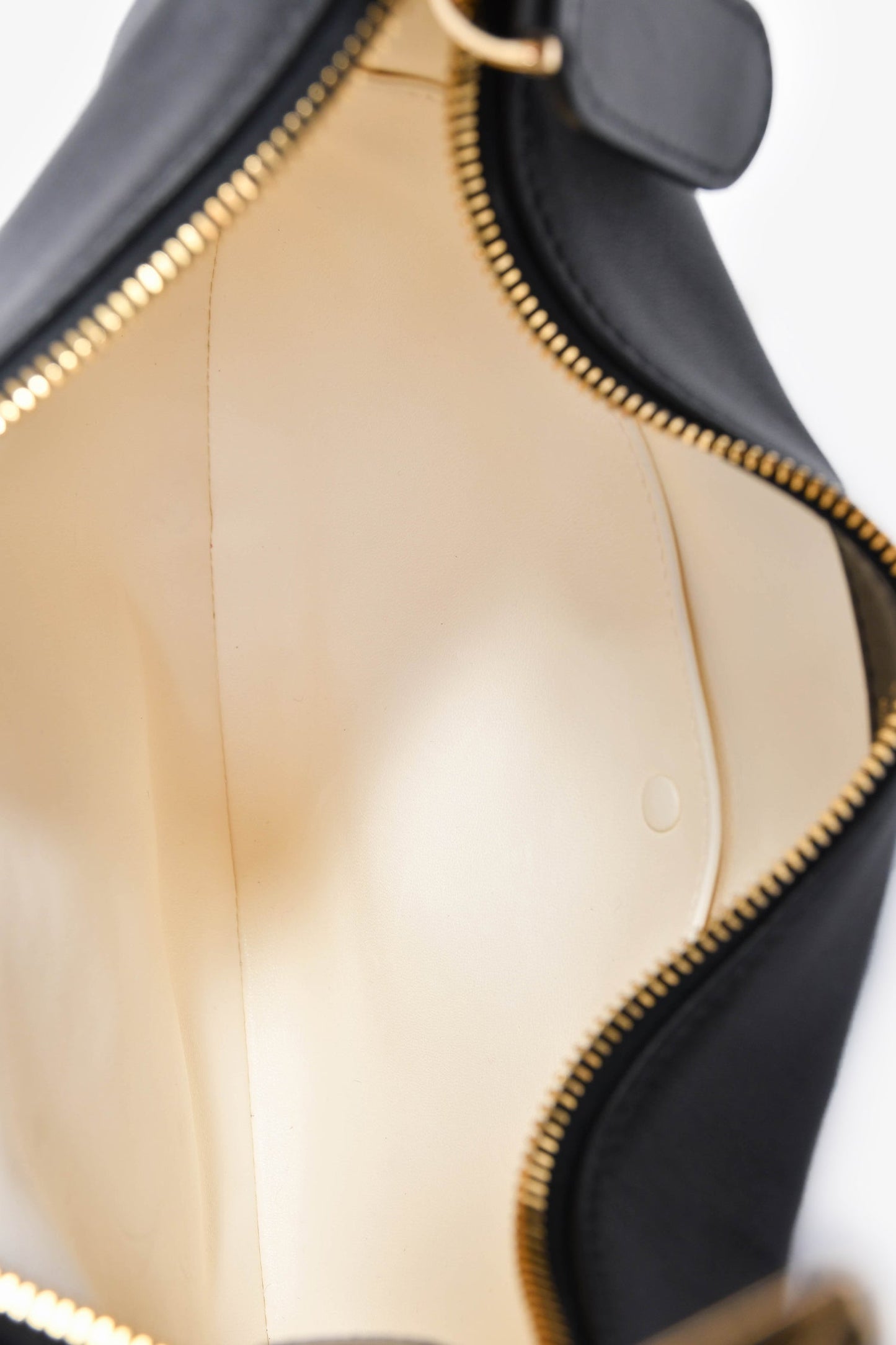 Valentino Black Leather 'Go-Hobo' Small Shoulder Bag