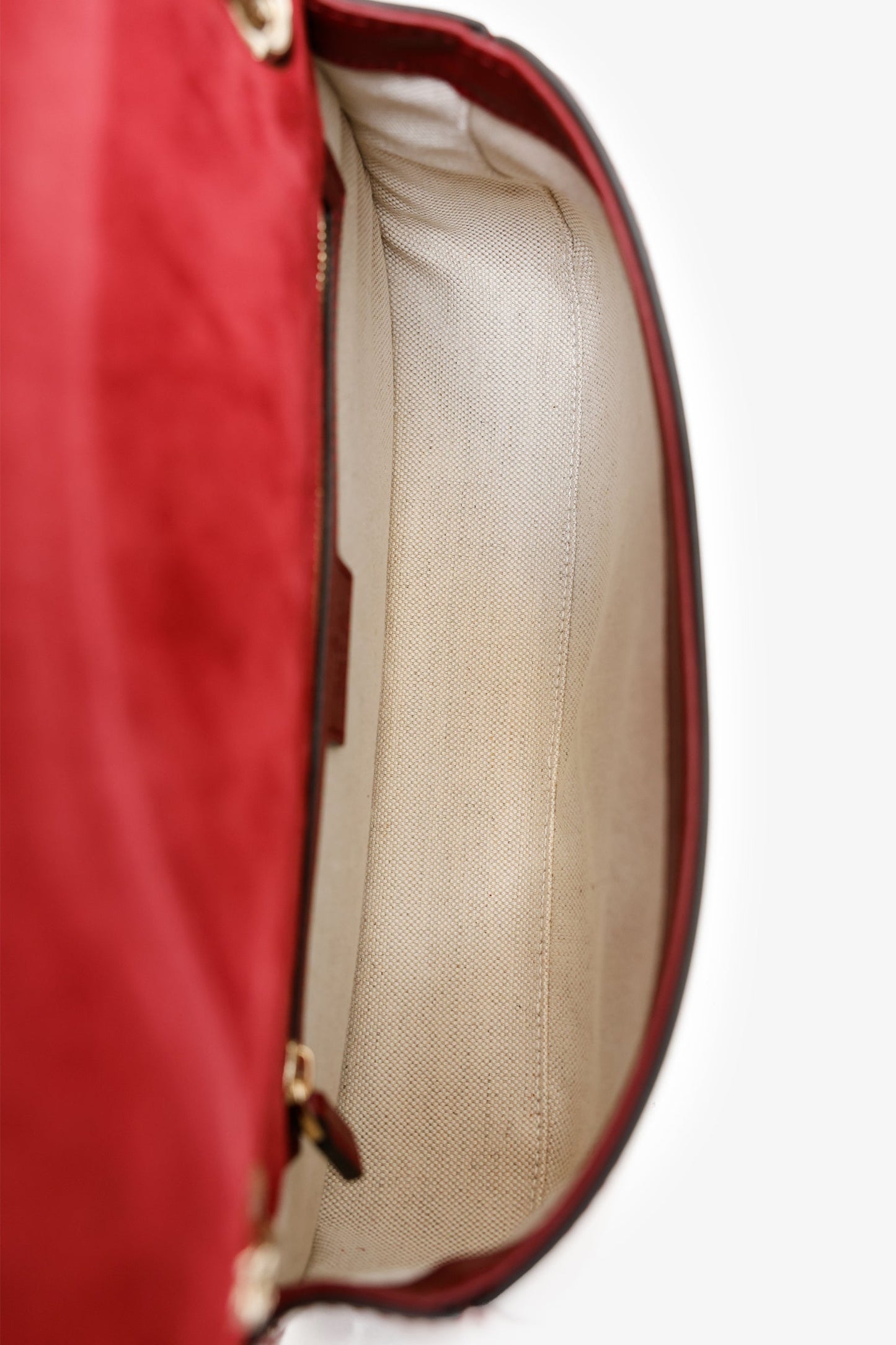 Gucci Burgundy Patent Medium Blondie Chain Bag