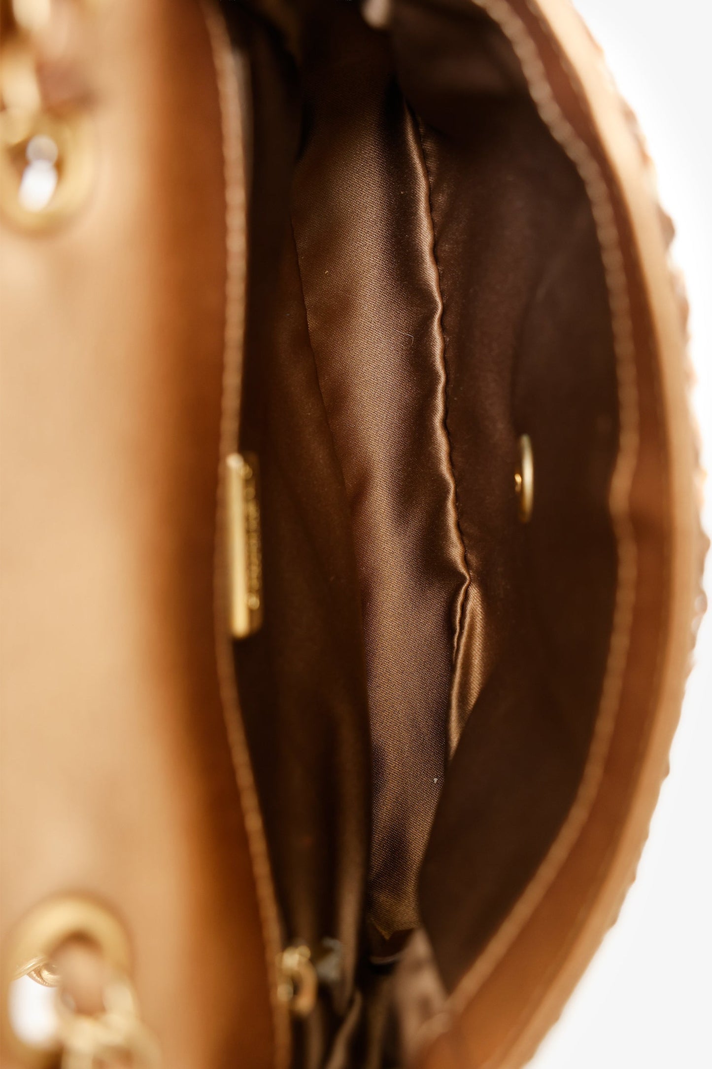 Chanel™ 2019 Limited Edition Brown Sequins Mini Rectangular Single Flap