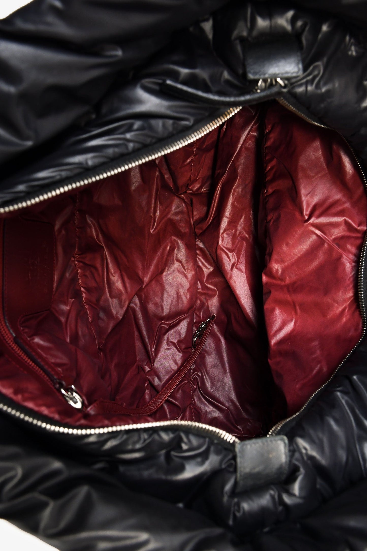 Chanel™ 2013-14 Black Quilted Nylon Coco Cocoon Tote Bag