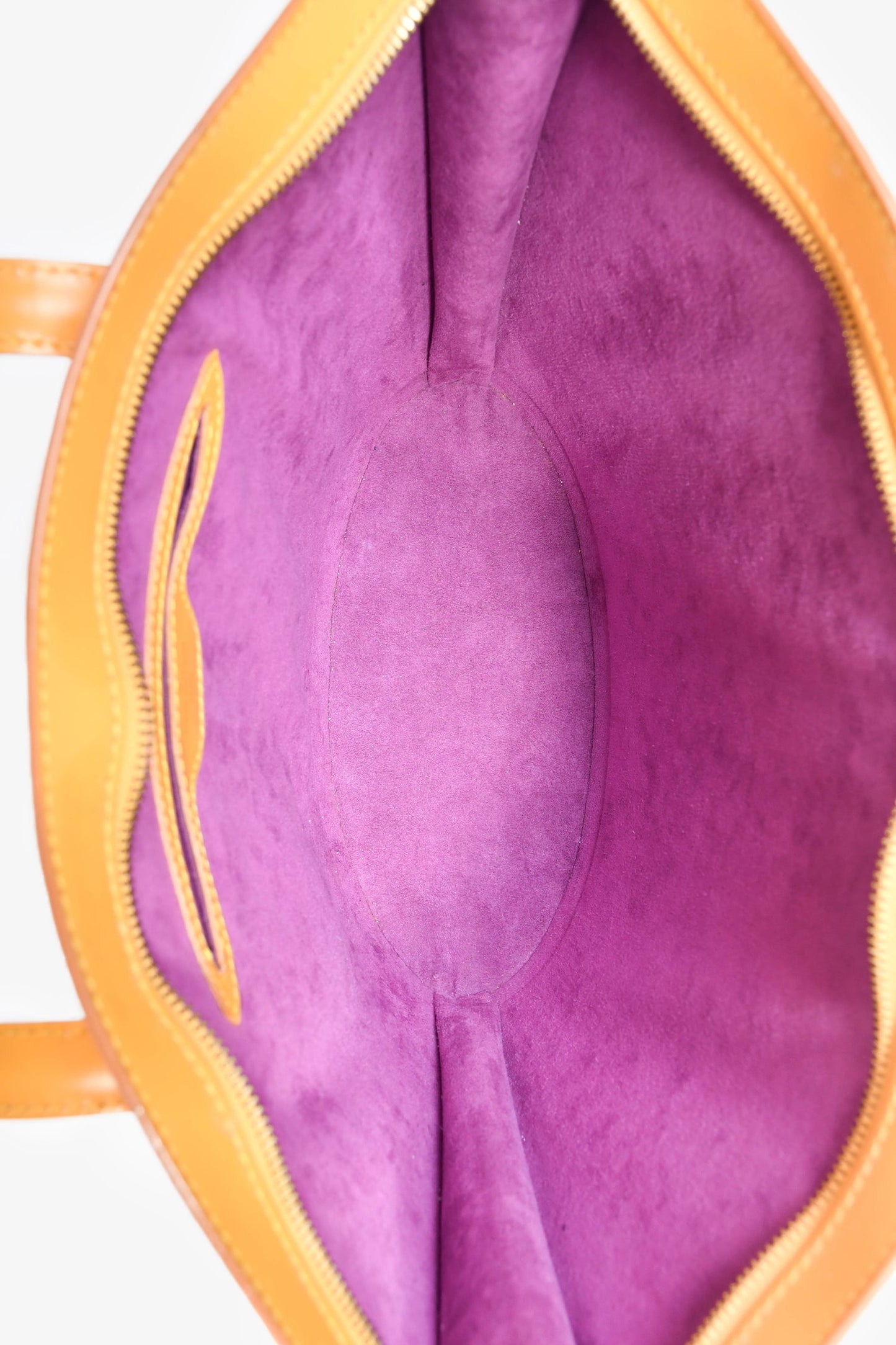 Louis Vuitton 1995 Yellow Epi 'Saint Jacques' Top Handle Bag