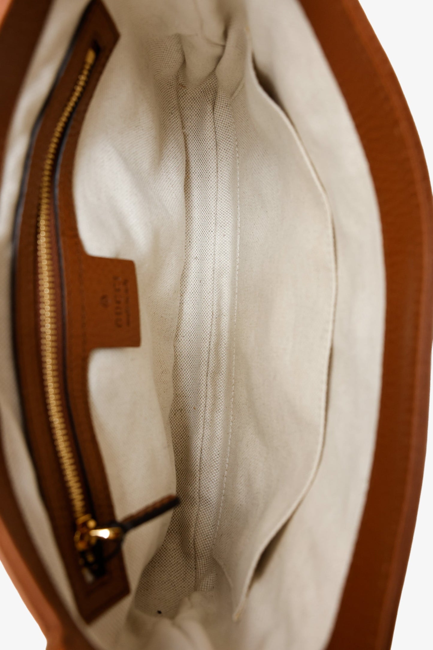 Gucci Brown/Blue GG Denim Leather Small Jackie 1961 Shoulder Bag With Strap