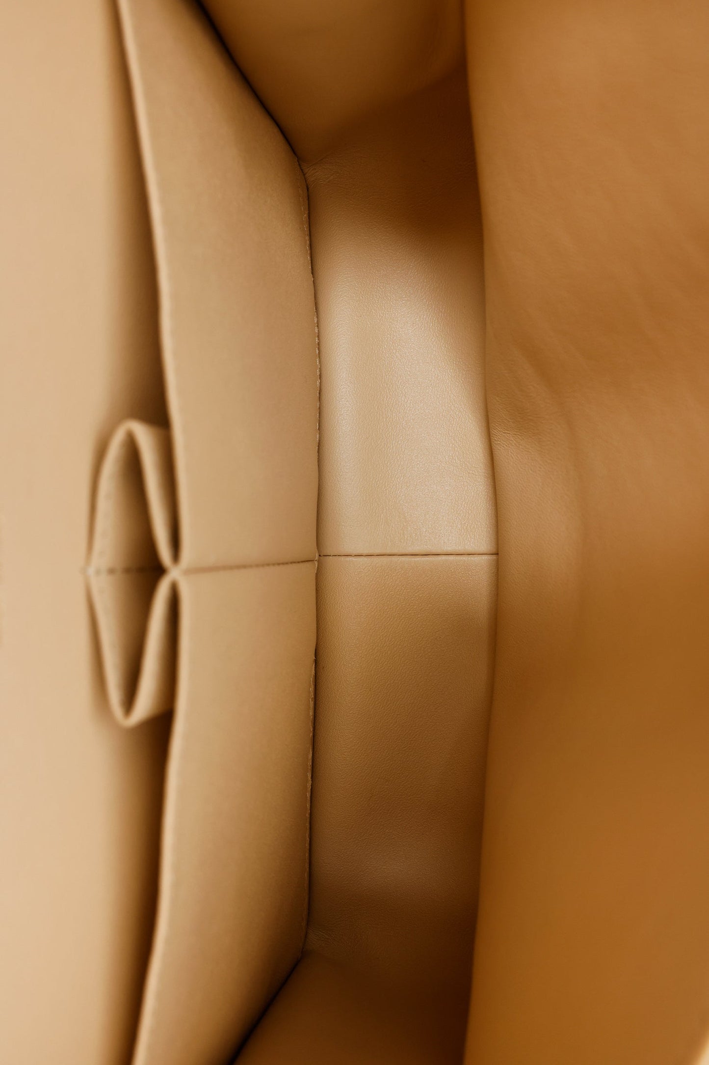 Chanel™ 2014 Beige Caviar Leather Jumbo Double Flap Bag