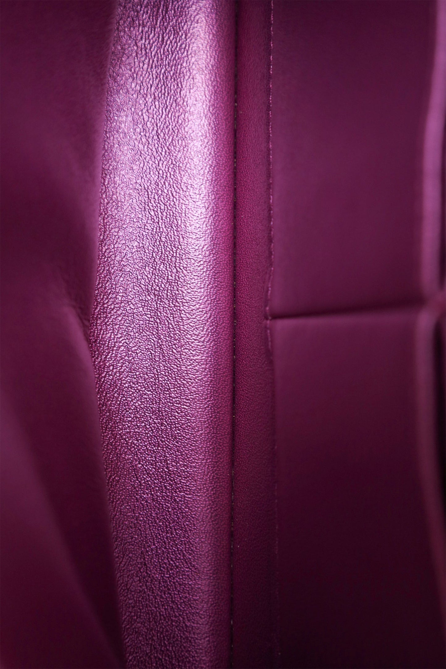 Chanel™ 20B Purple Quilted Iridescent Lambskin Medium Classic Double Flap Bag