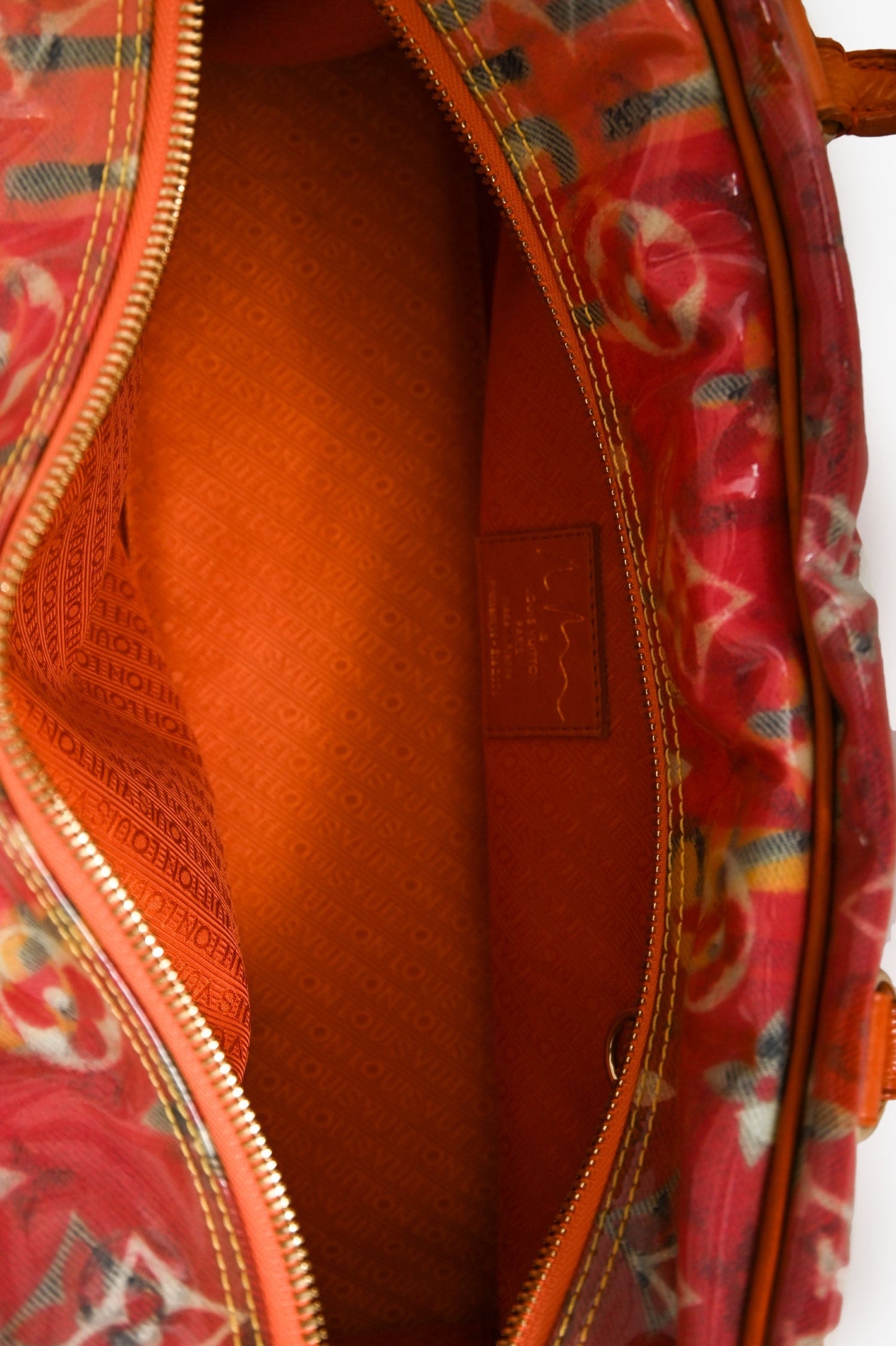 Louis Vuitton x Richard Prince 2008 Monogram Pulp Weekender PM
