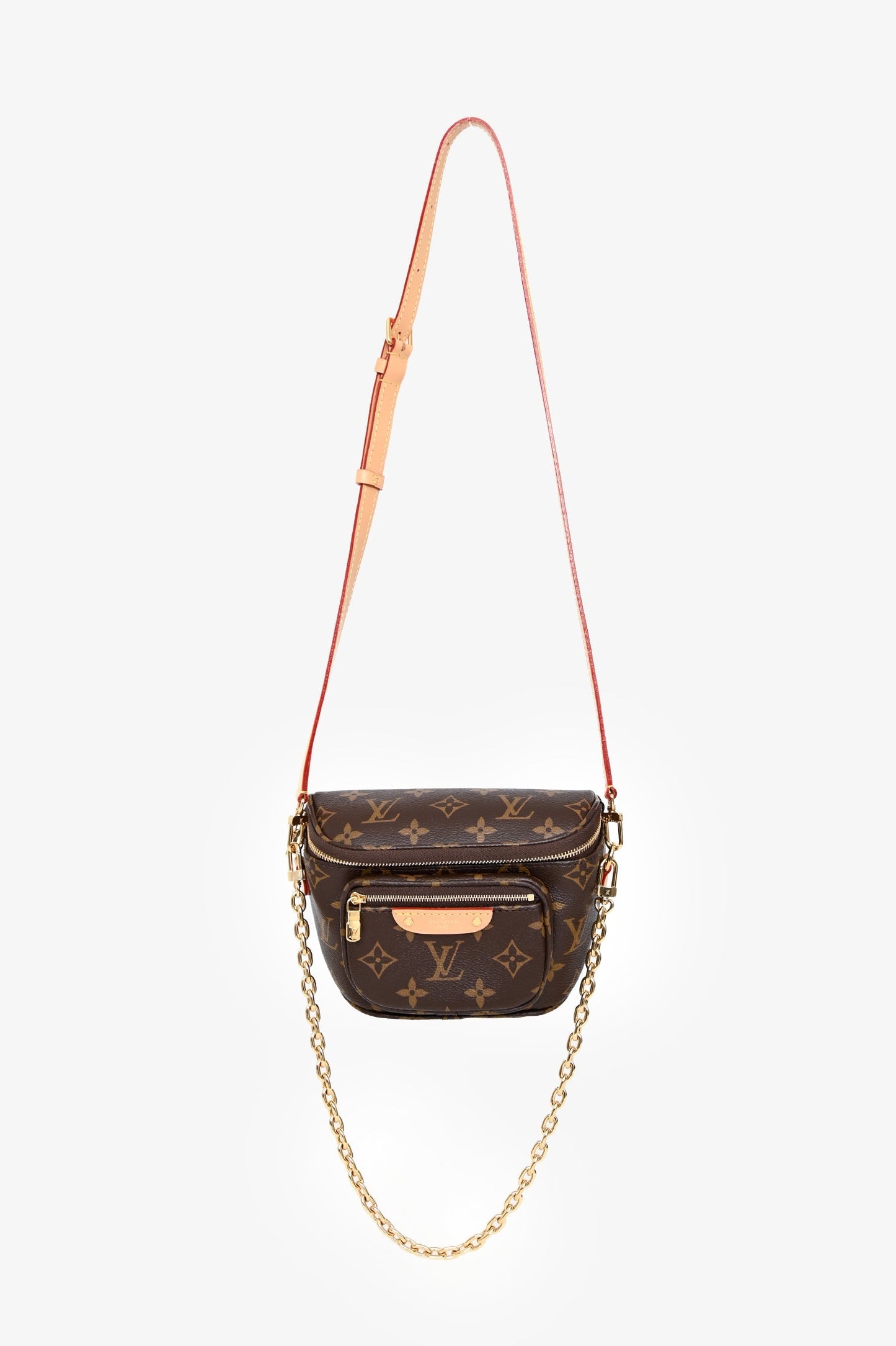 Louis Vuitton Brown Monogram Mini Bumbag