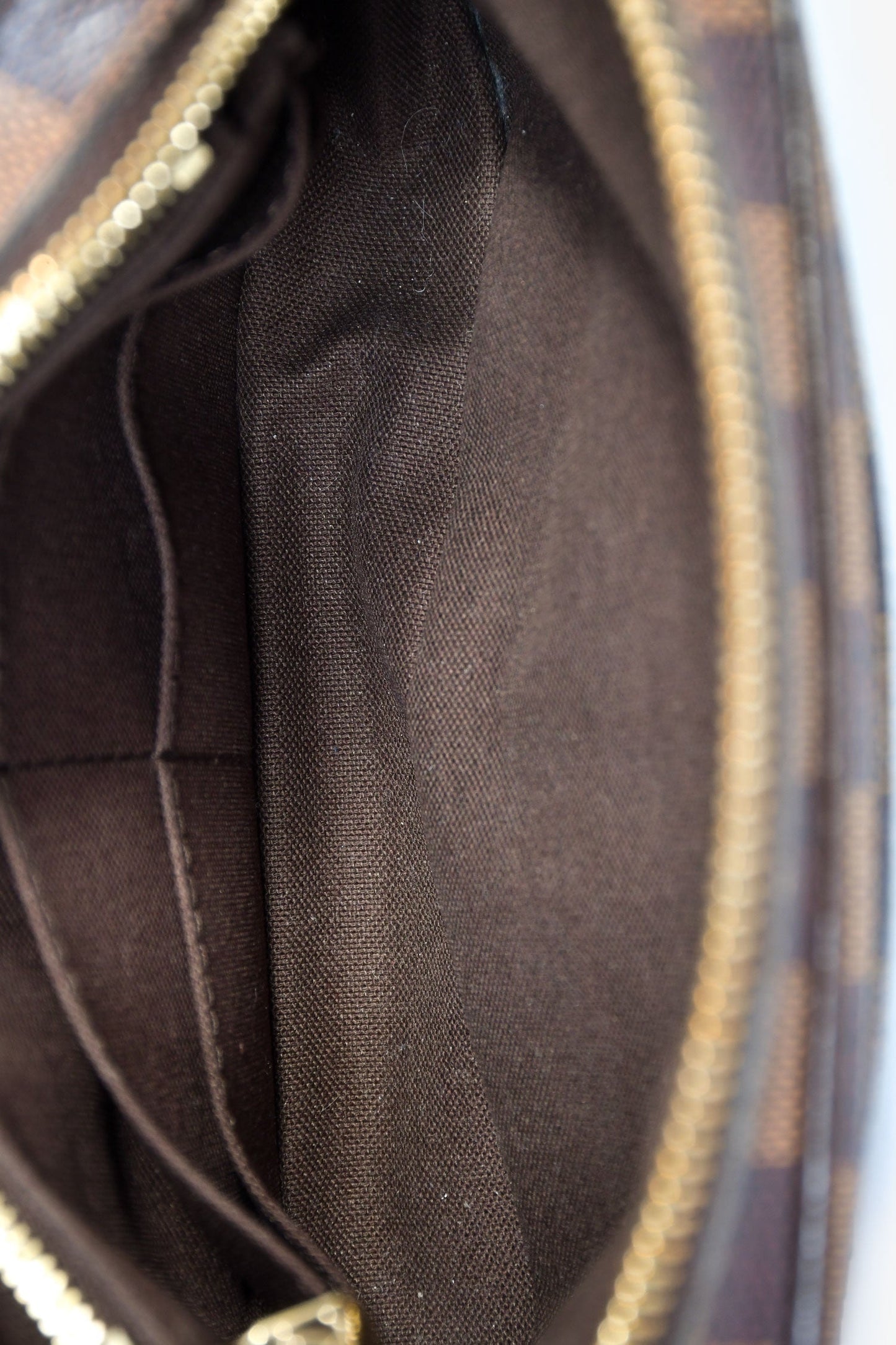 Louis Vuitton 2010 Brown Damier Ebene Brooklyn Bum Bag