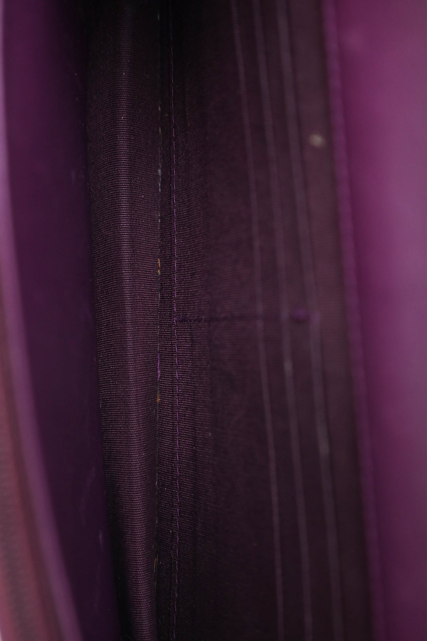 Chanel™ 2015-16 Purple Lambskin Boy Wallet On Chain SHW