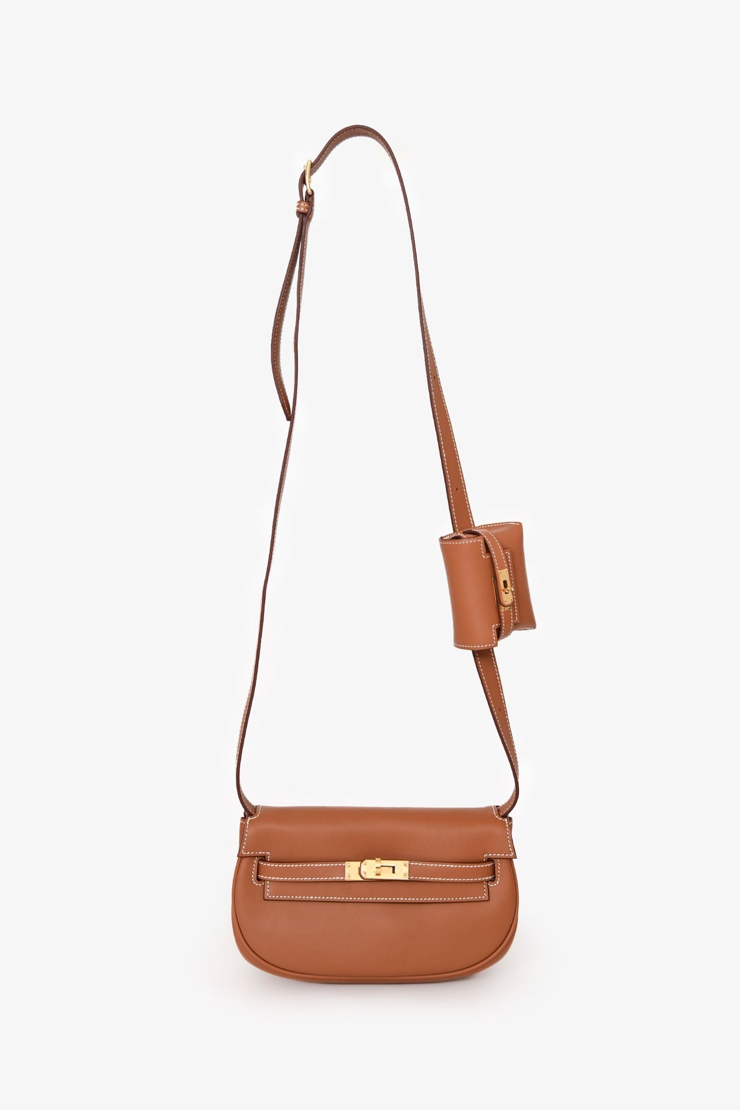 Hermès 2023 Gold Swift Leather Kelly Moove