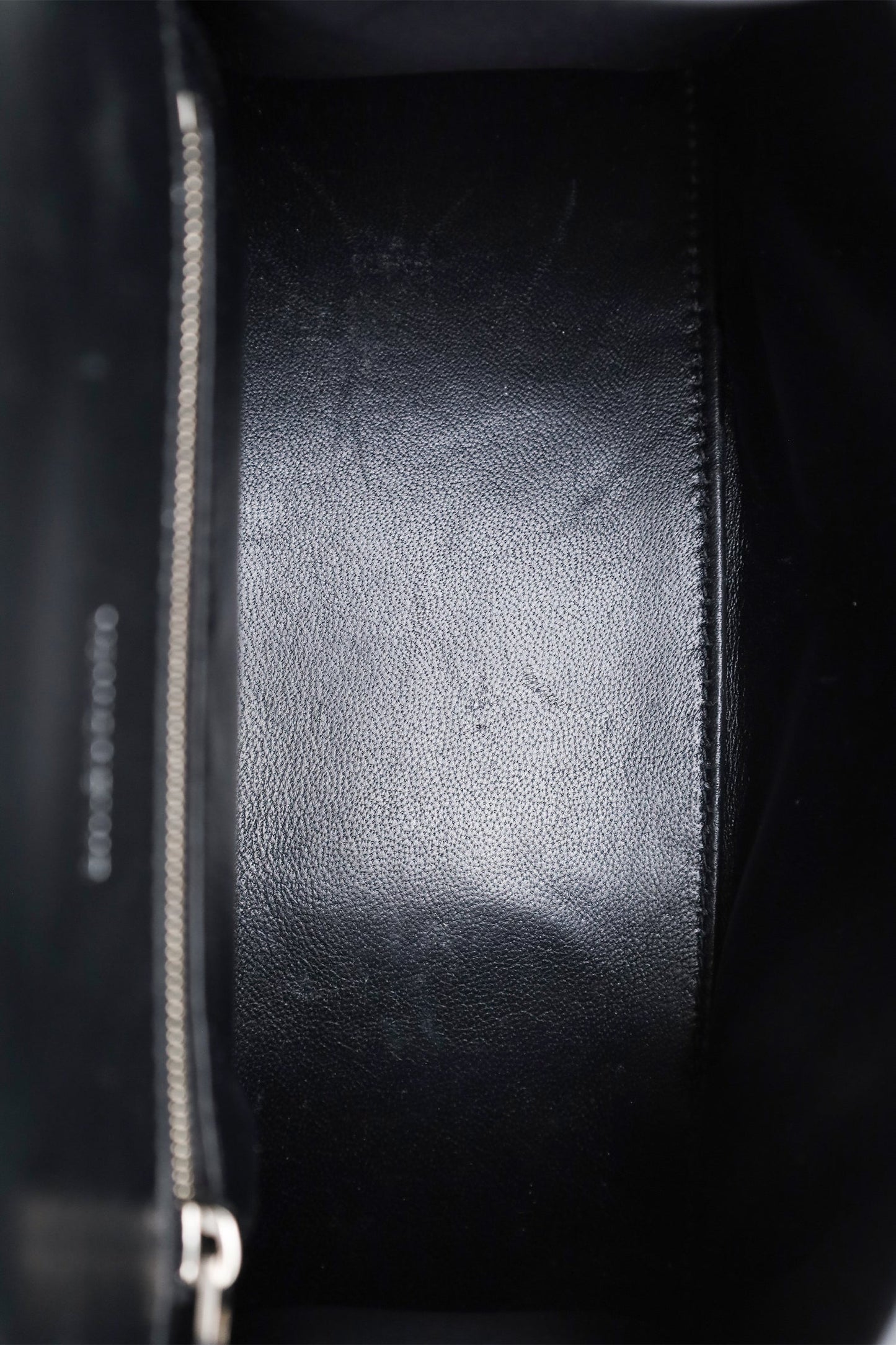 Balenciaga Black Leather Hourglass Small Top Handle Bag With Strap
