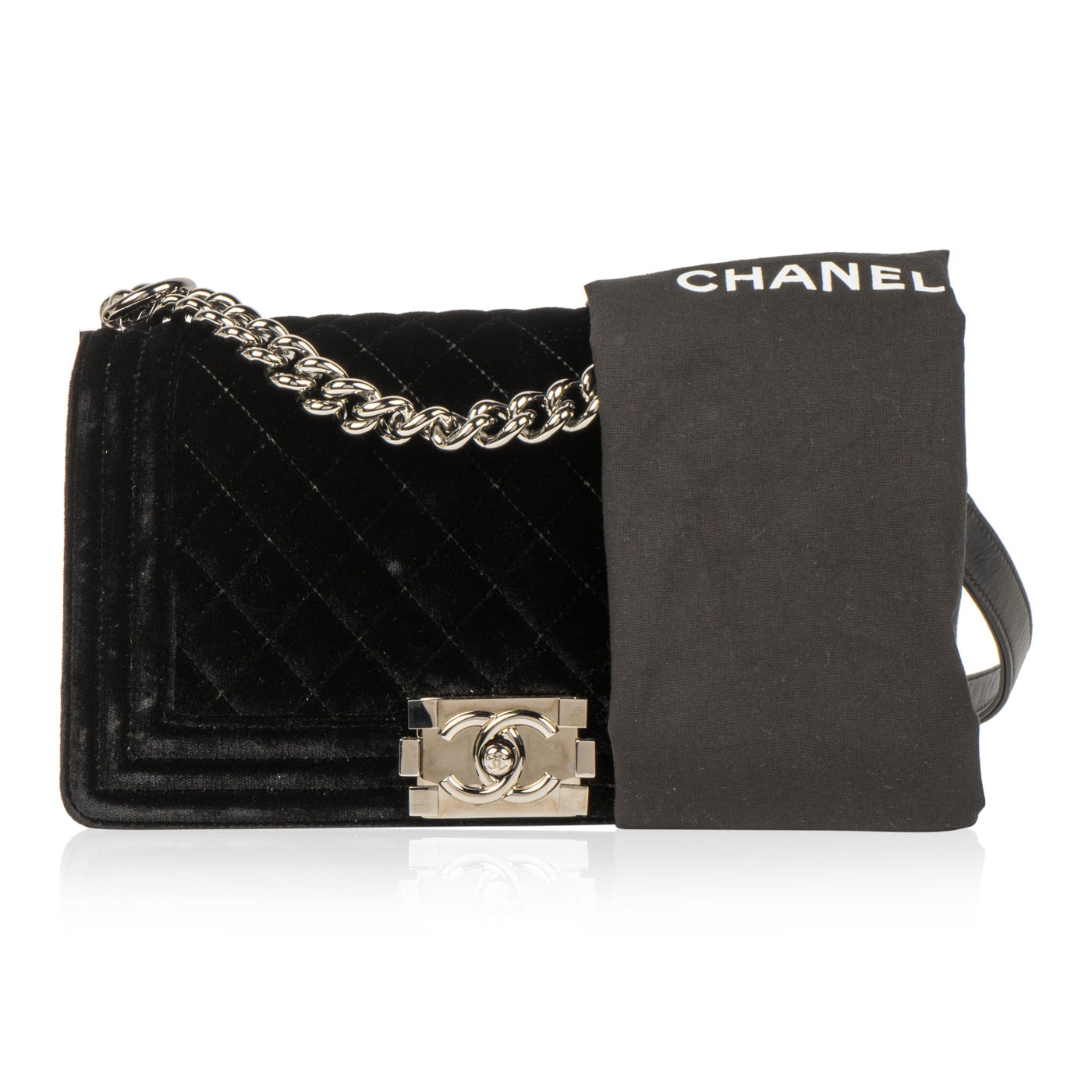 Chanel Velvet Medium Boy Bag