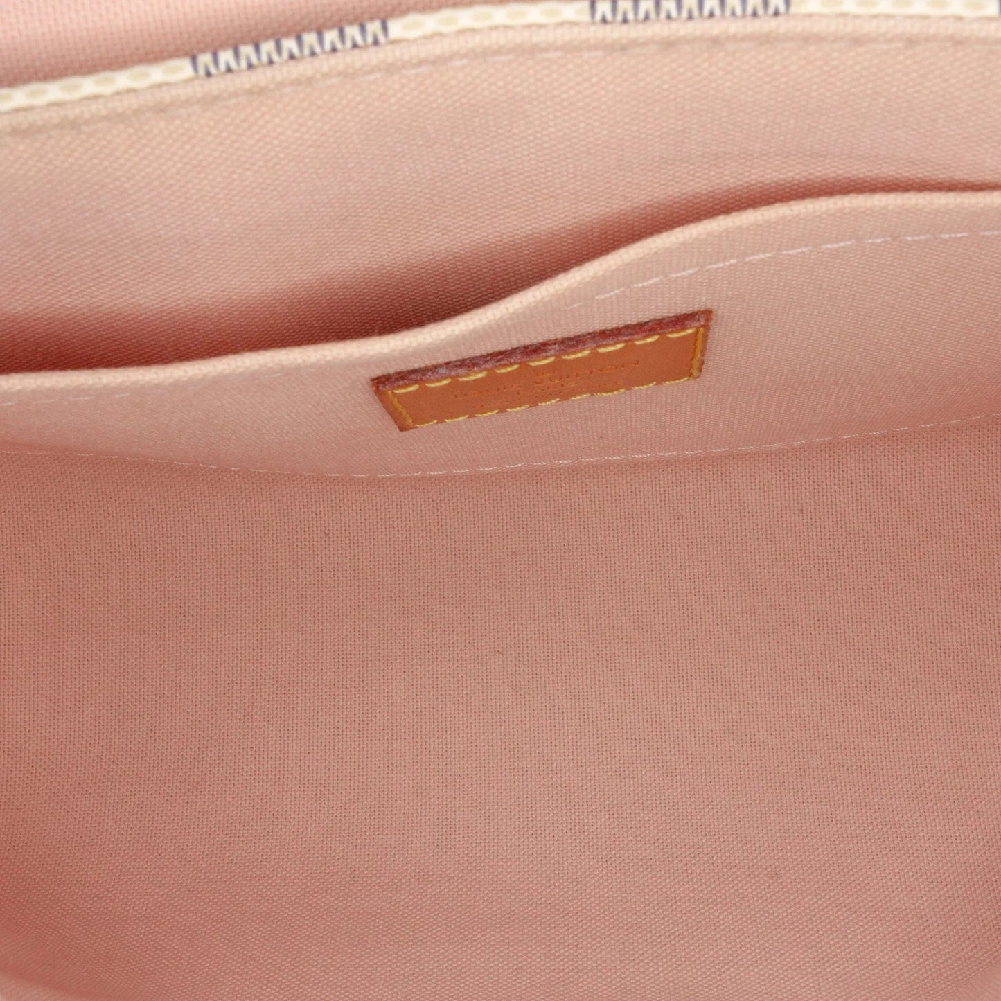 White Louis Vuitton Damier Azur Croisette Satchel