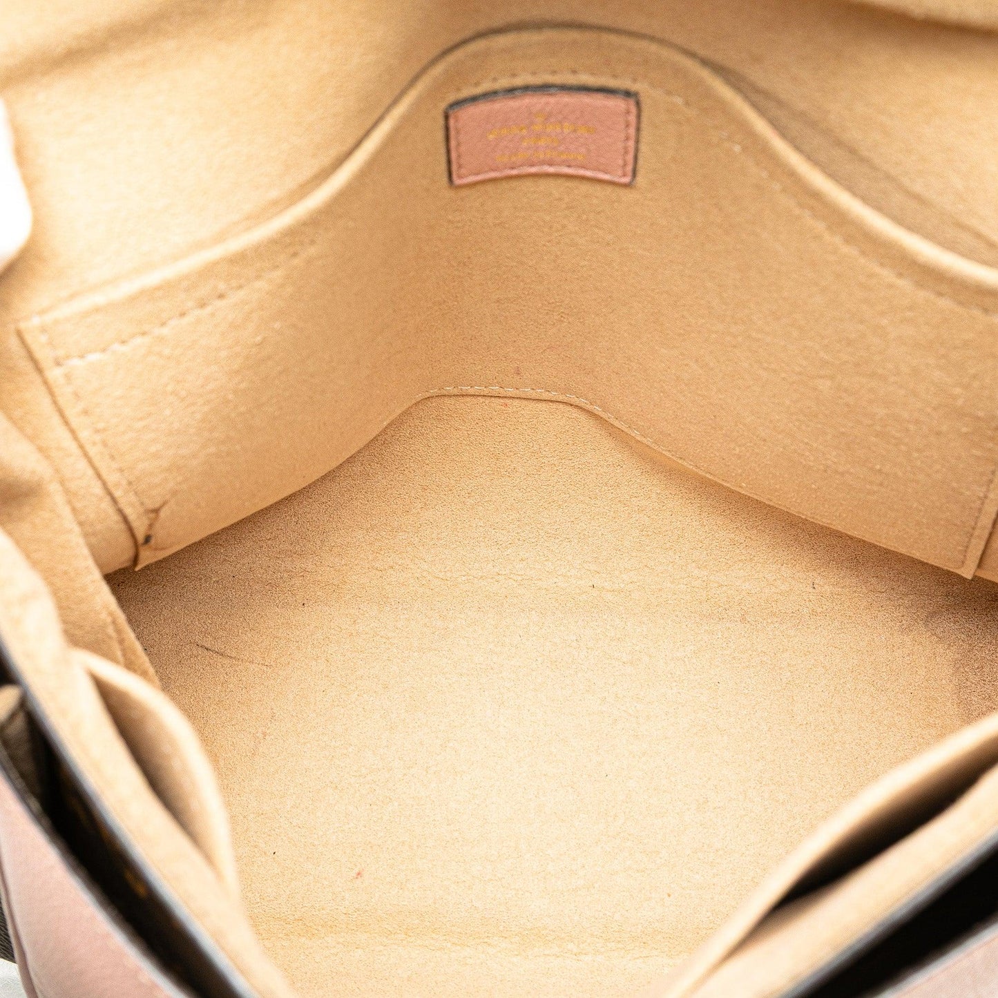 Brown Louis Vuitton Monogram Marignan Satchel