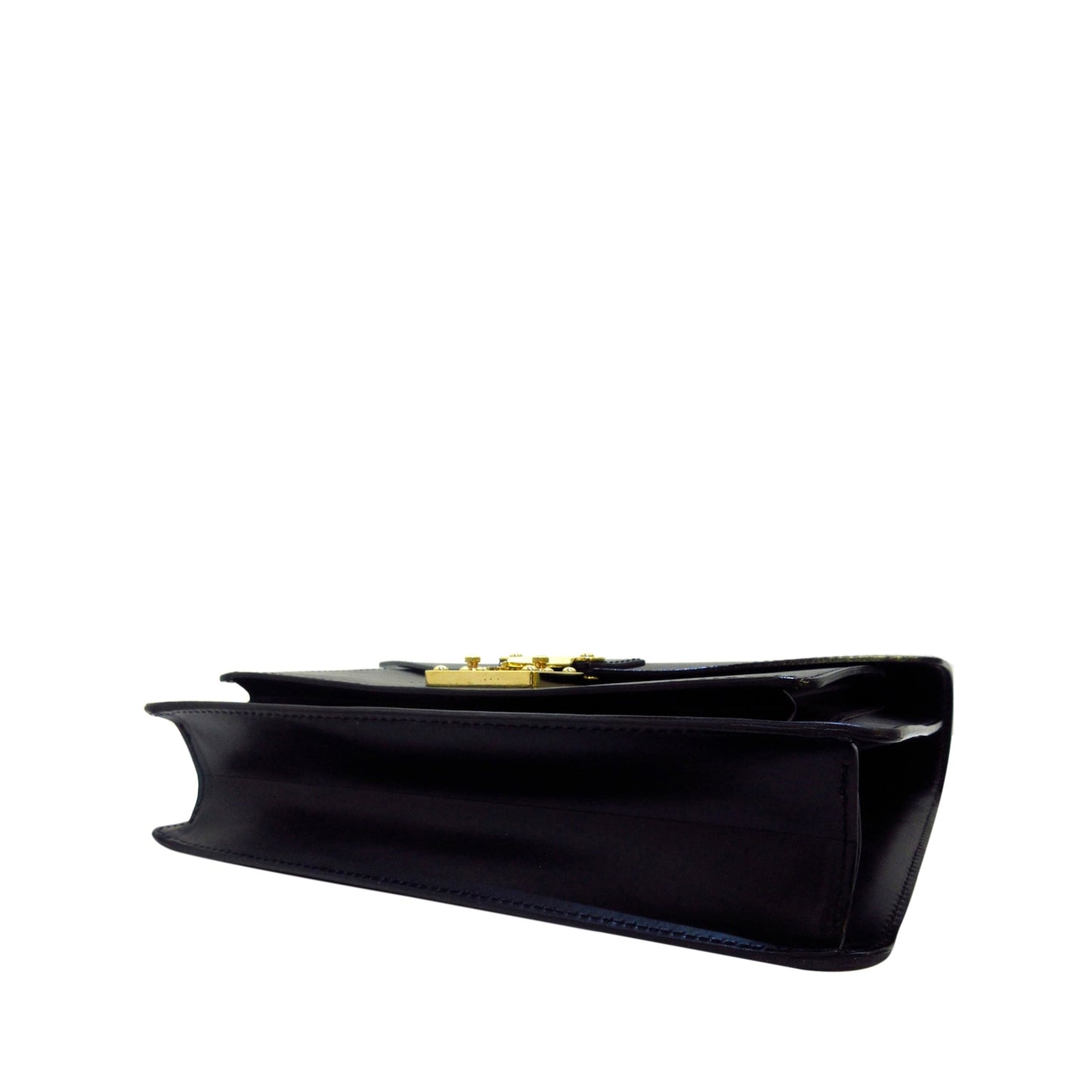 Louis-Vuitton Louis Vuitton Epi Monceau Crossbody Bag Black