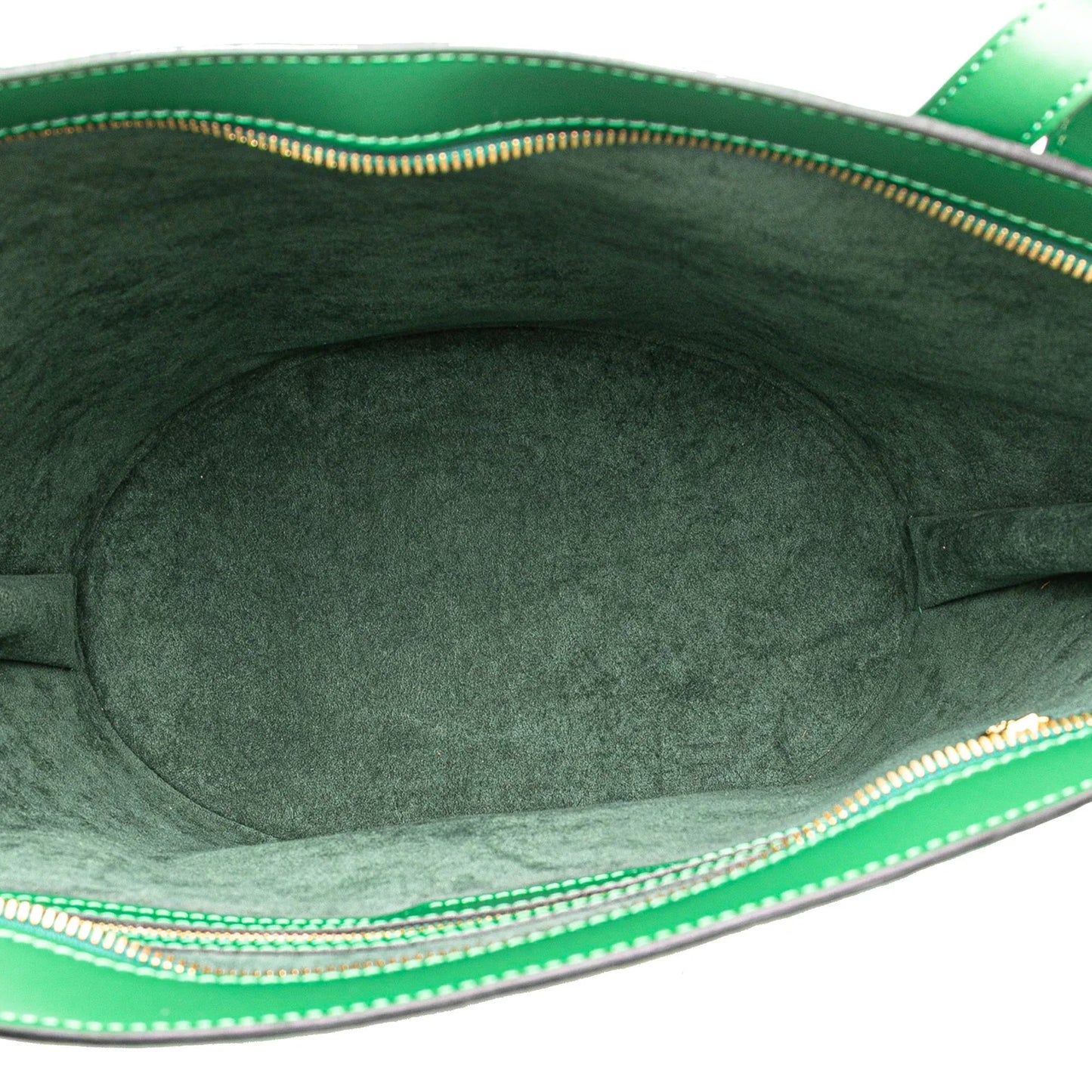 Green Louis Vuitton Epi Saint Jacques GM Long Strap Shoulder Bag