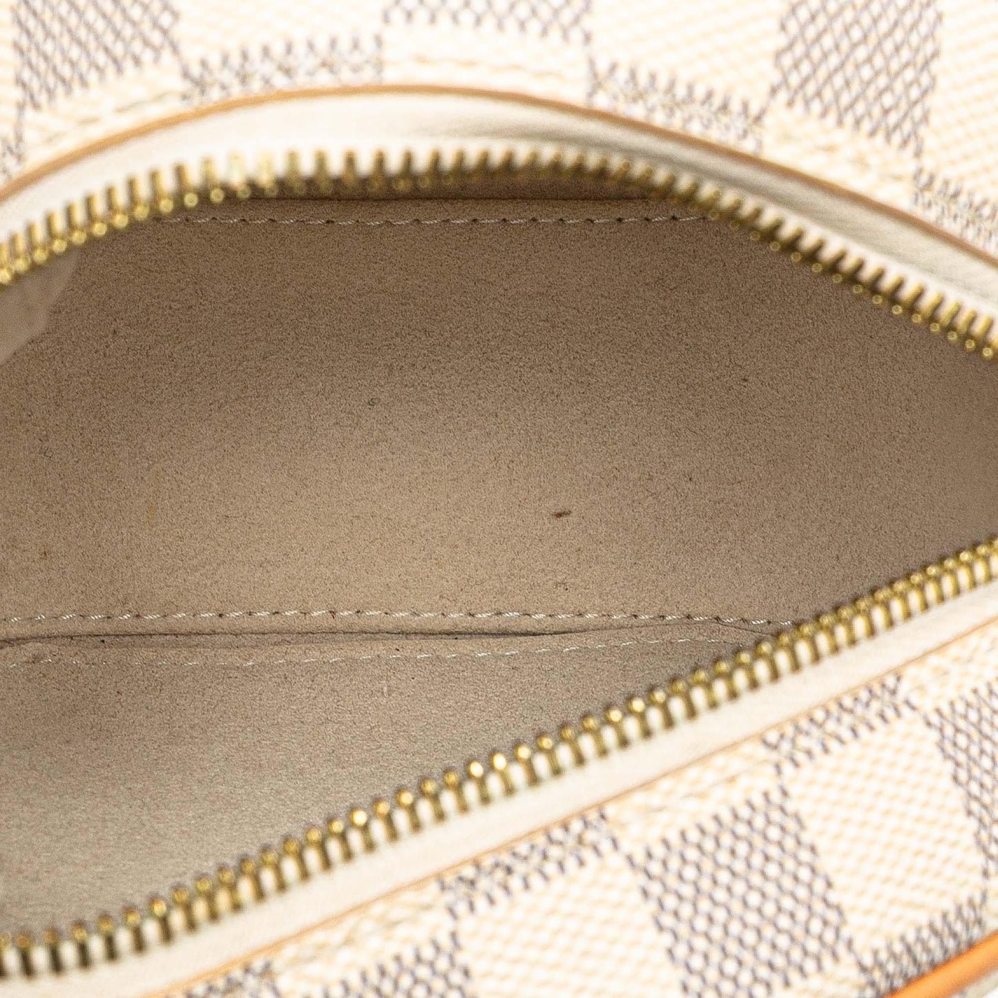 White Louis Vuitton Damier Azur Boite Chapeaux Souple PM Crossbody Bag
