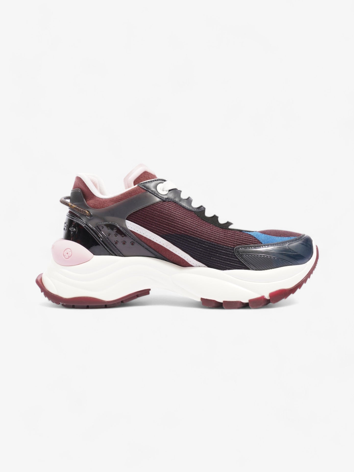 Louis Vuitton Run 55 Burgundy / Pink / Black Mesh EU 39 UK 6
