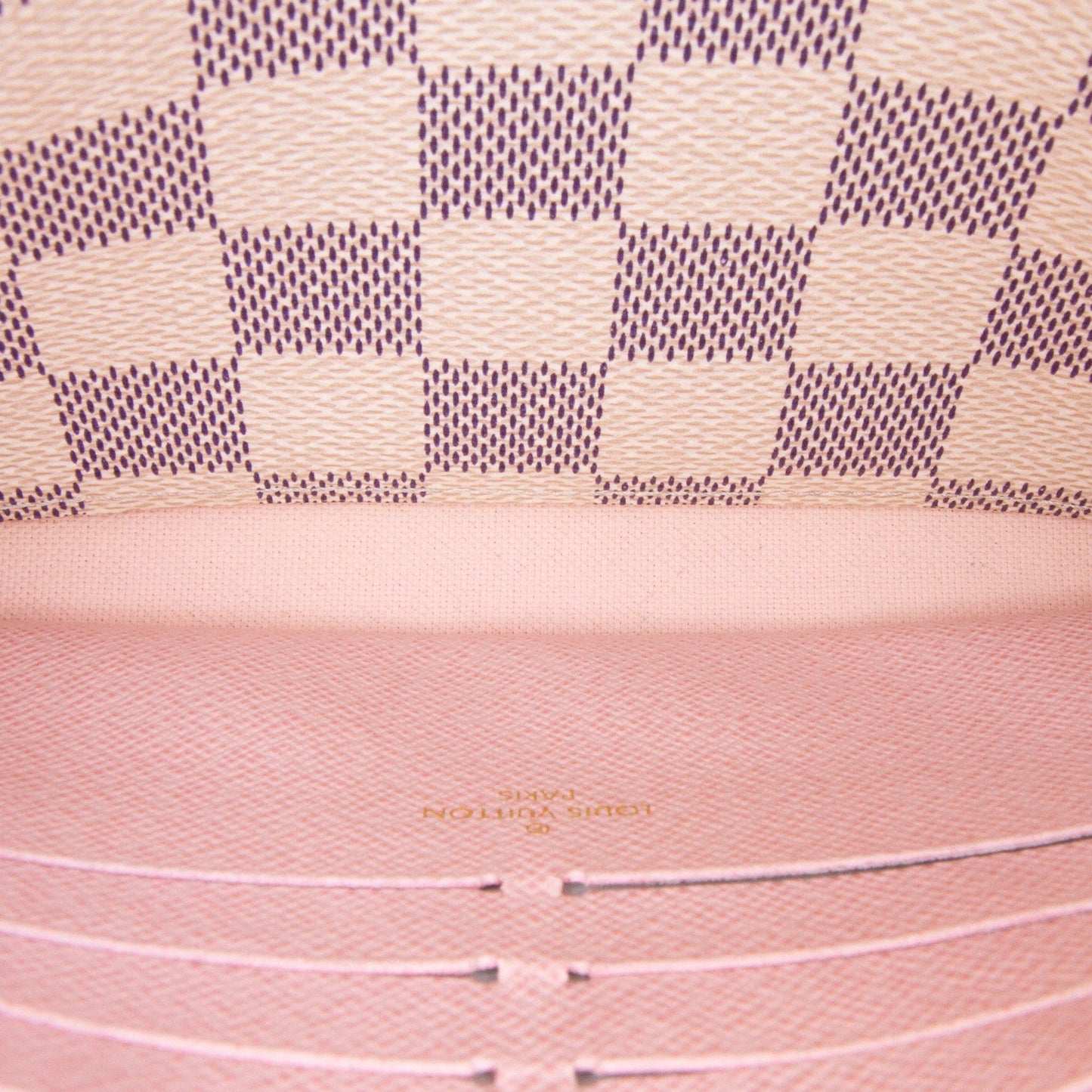 White Louis Vuitton Damier Azur Pochette Felicie Crossbody Bag