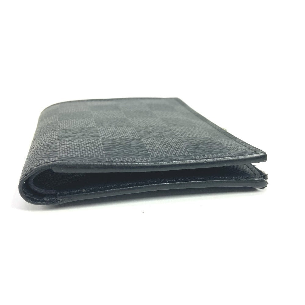 LOUIS VUITTON Folded wallet N64021 Damier Grafitto Canvas black Damier Grafitte Portefeuille Smart unisex(Unisex)