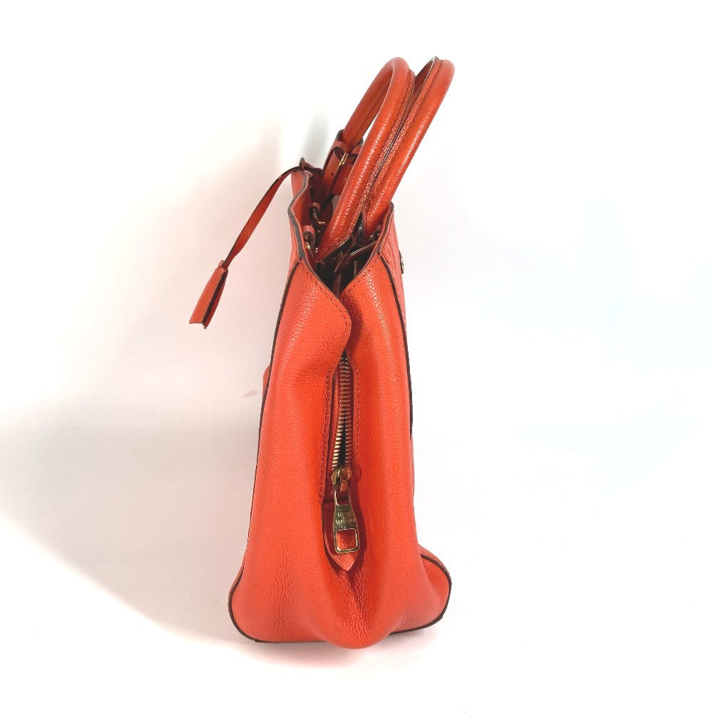 LOUIS VUITTON Handbag M50093 Monogram Ann Platt Leather Orange Monogram Ann Platt Montaigne BB