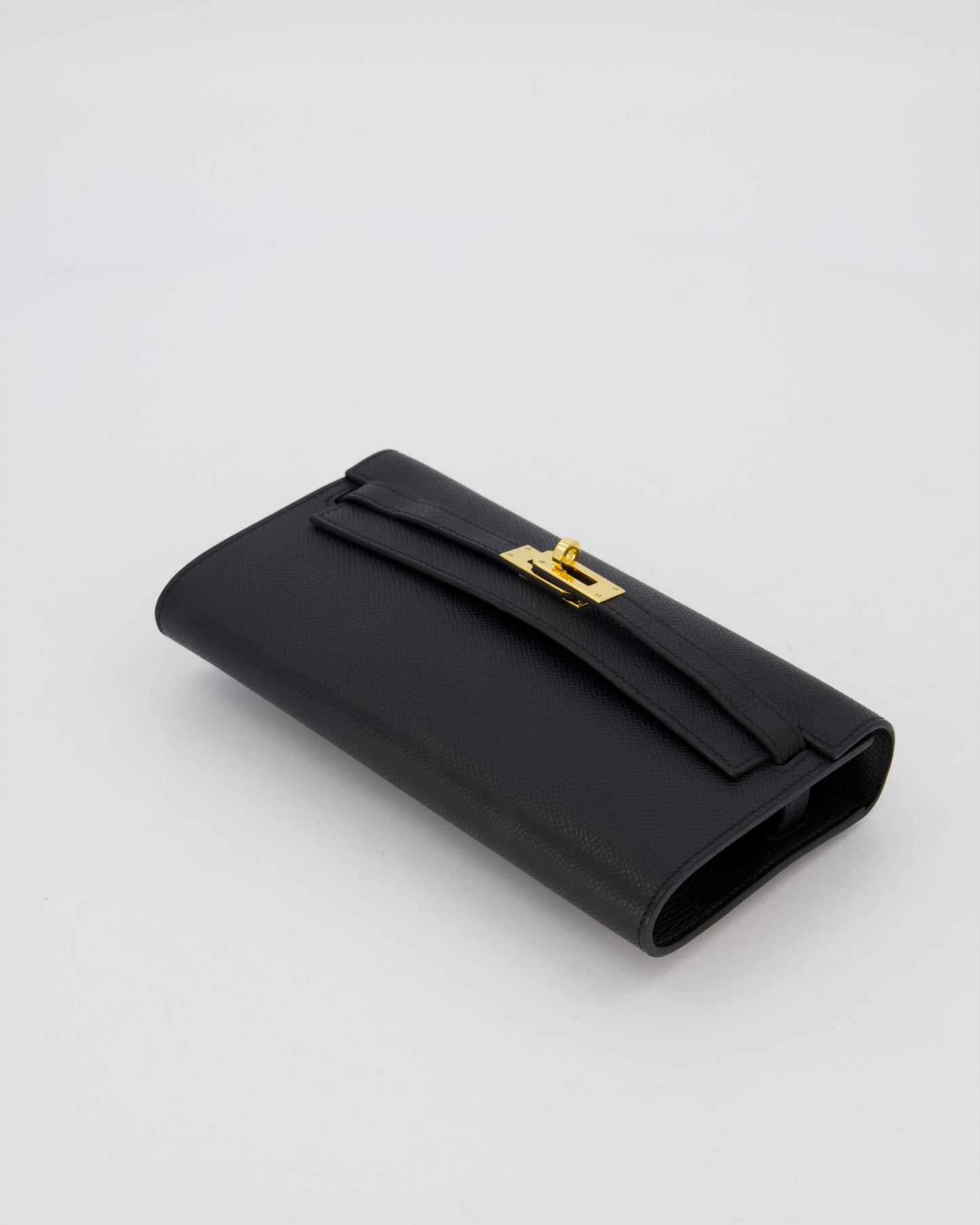 Hermès Kelly To Go Bag in Noir Epsom Leather with Gold Hardware