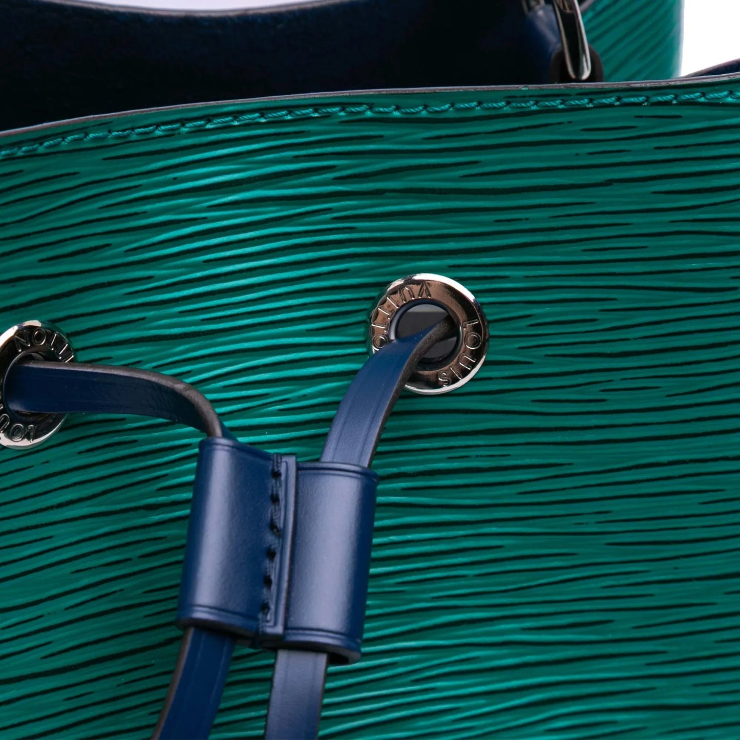 Green Louis Vuitton Epi Bicolor Neonoe BB Bucket Bag
