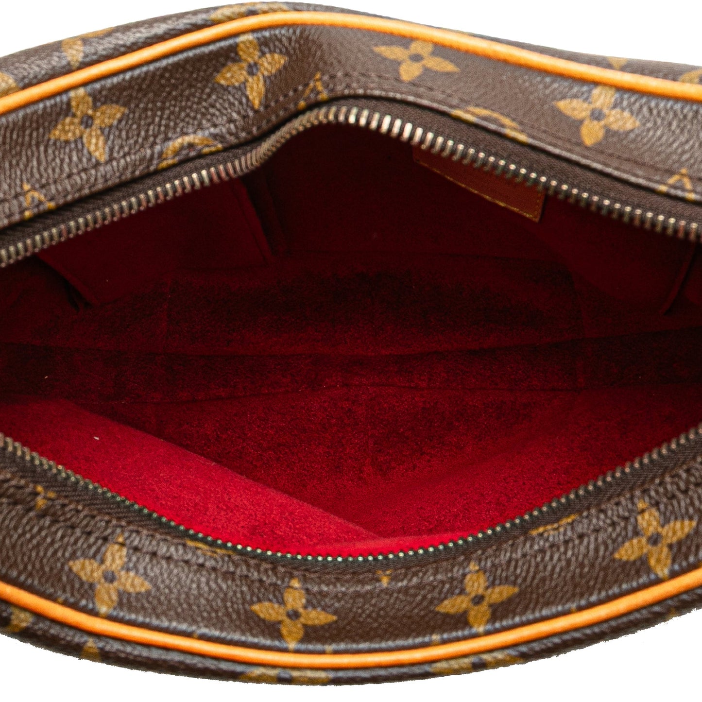 Brown Louis Vuitton Monogram Croissant MM Hobo Bag