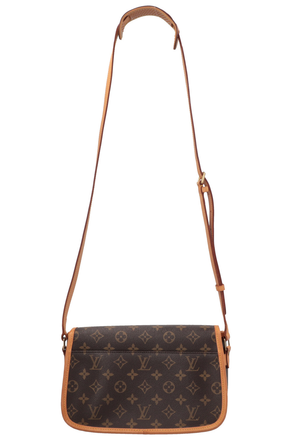 LOUIS VUITTON Sologne Crossbody Bag MNG Canvas