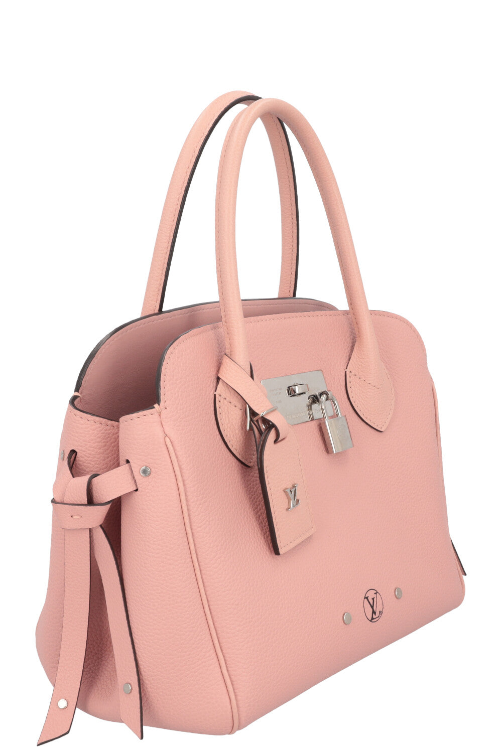 LOUIS VUITTON Milla PM Handbag Leather Pink