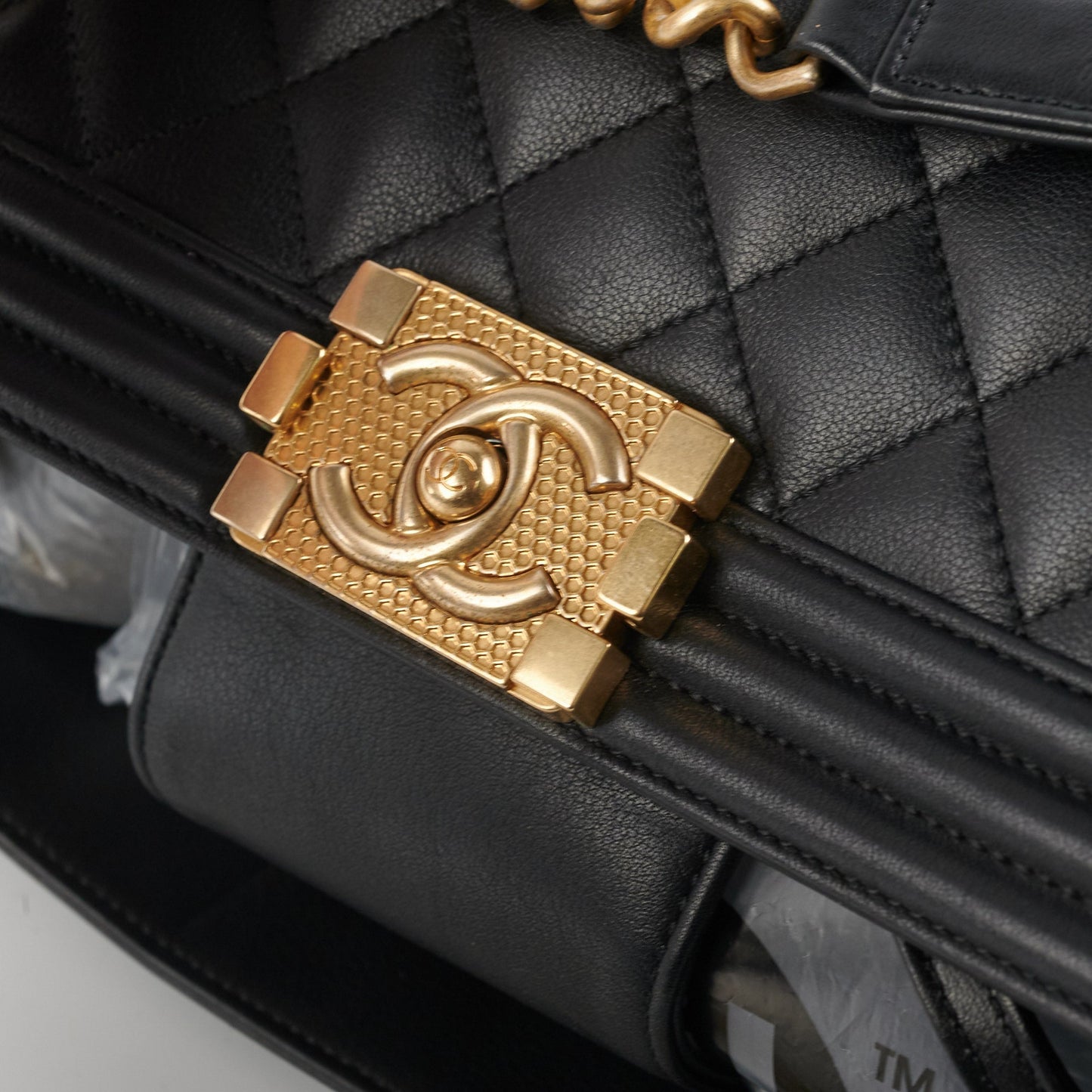 Chanel Boy Tote Bag Black