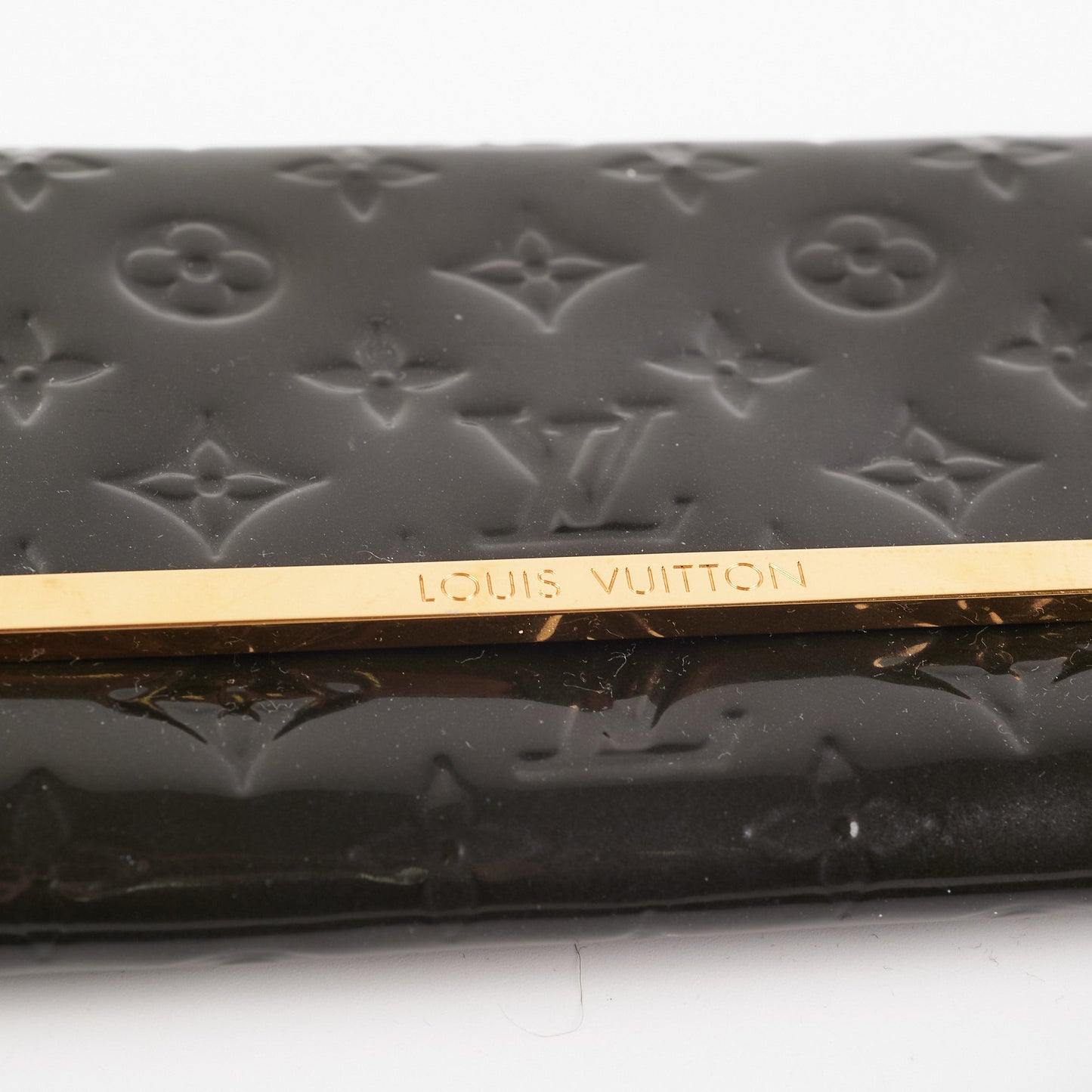 Louis Vuitton Vernis Cluch Bag Black