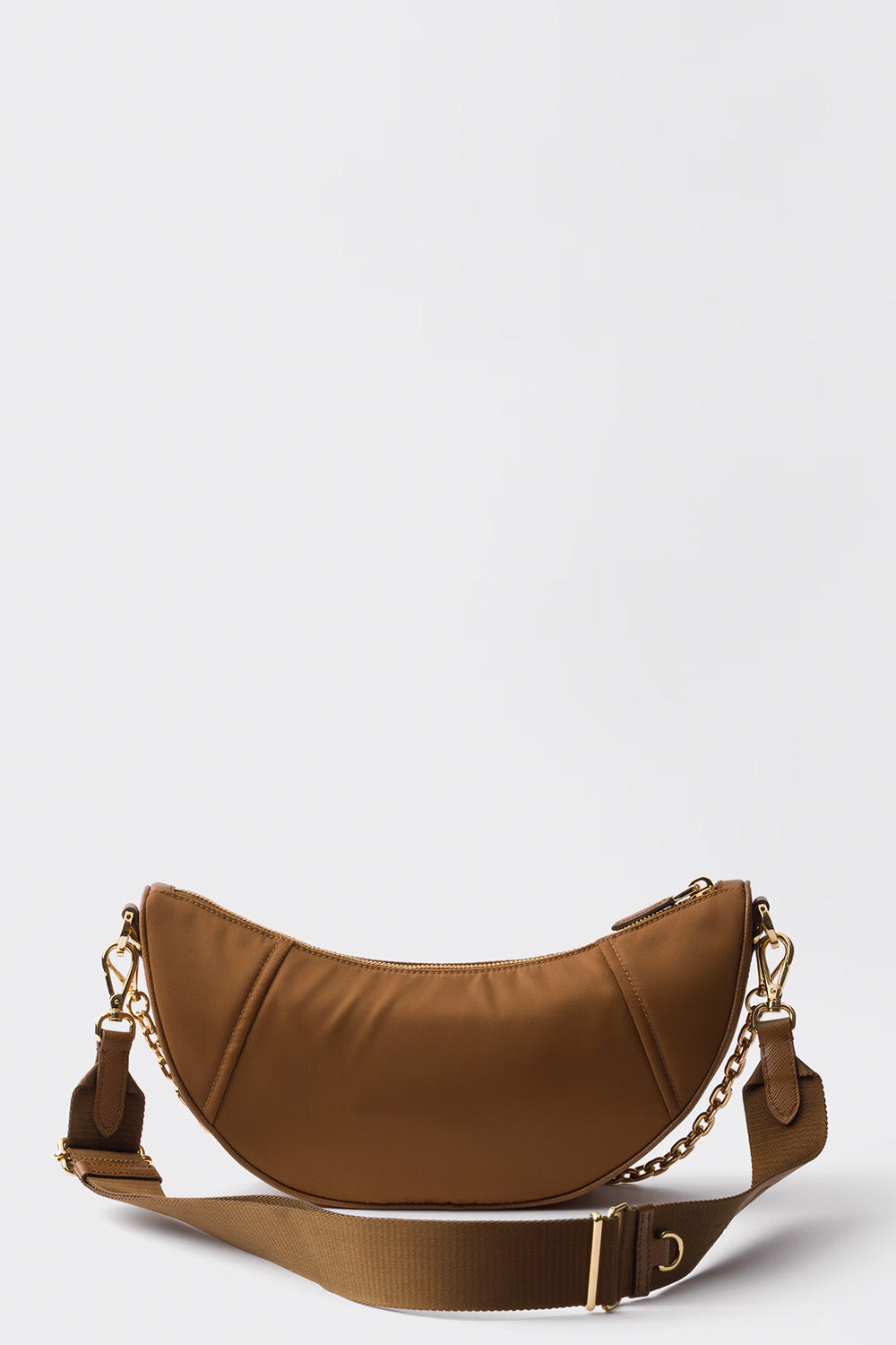 Prada Demi-Lune Re-Nylon Shoulder Bag